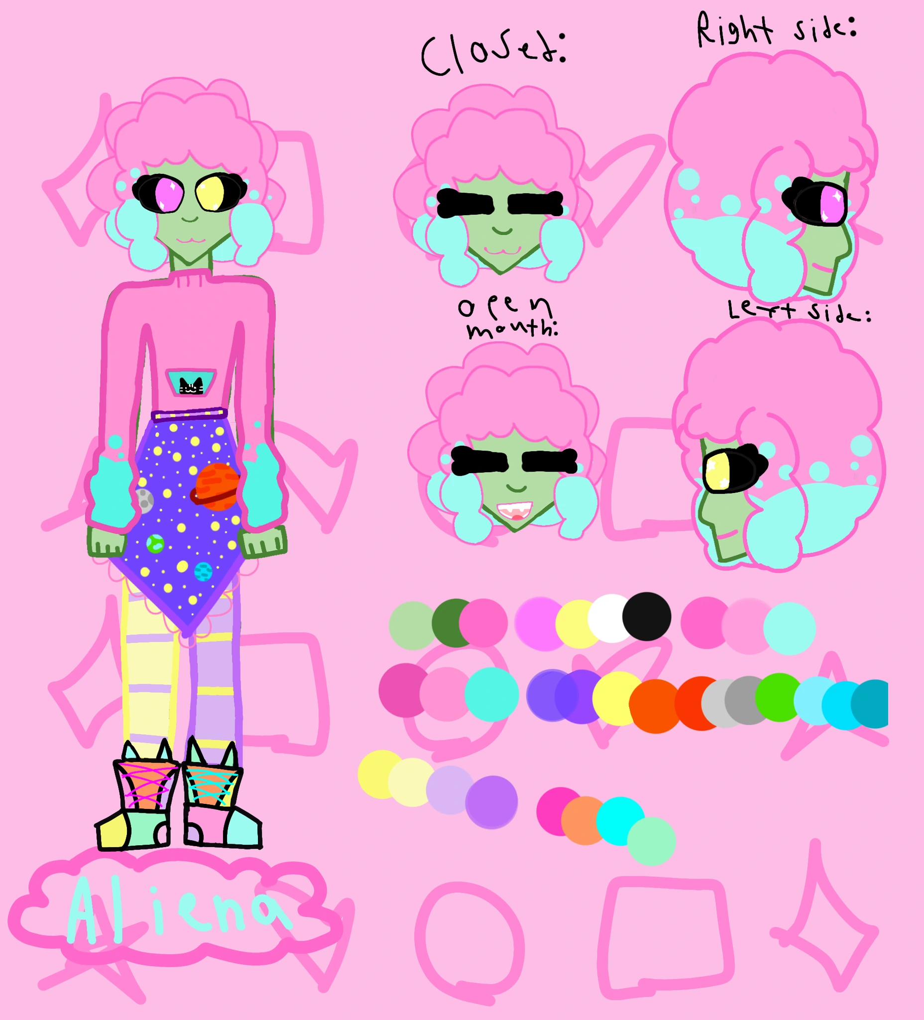 Aliena character artwork