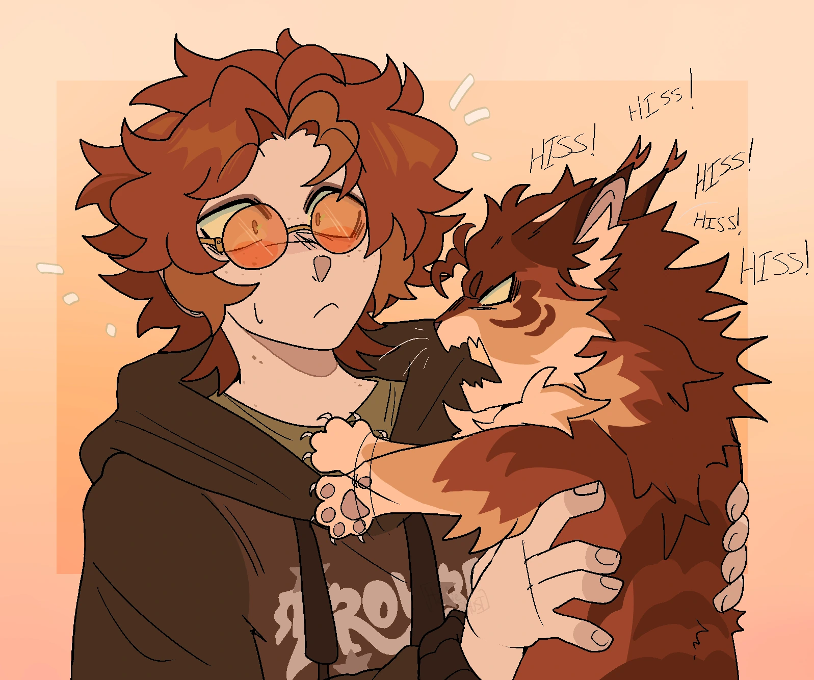Fox/Blaze character artwork
