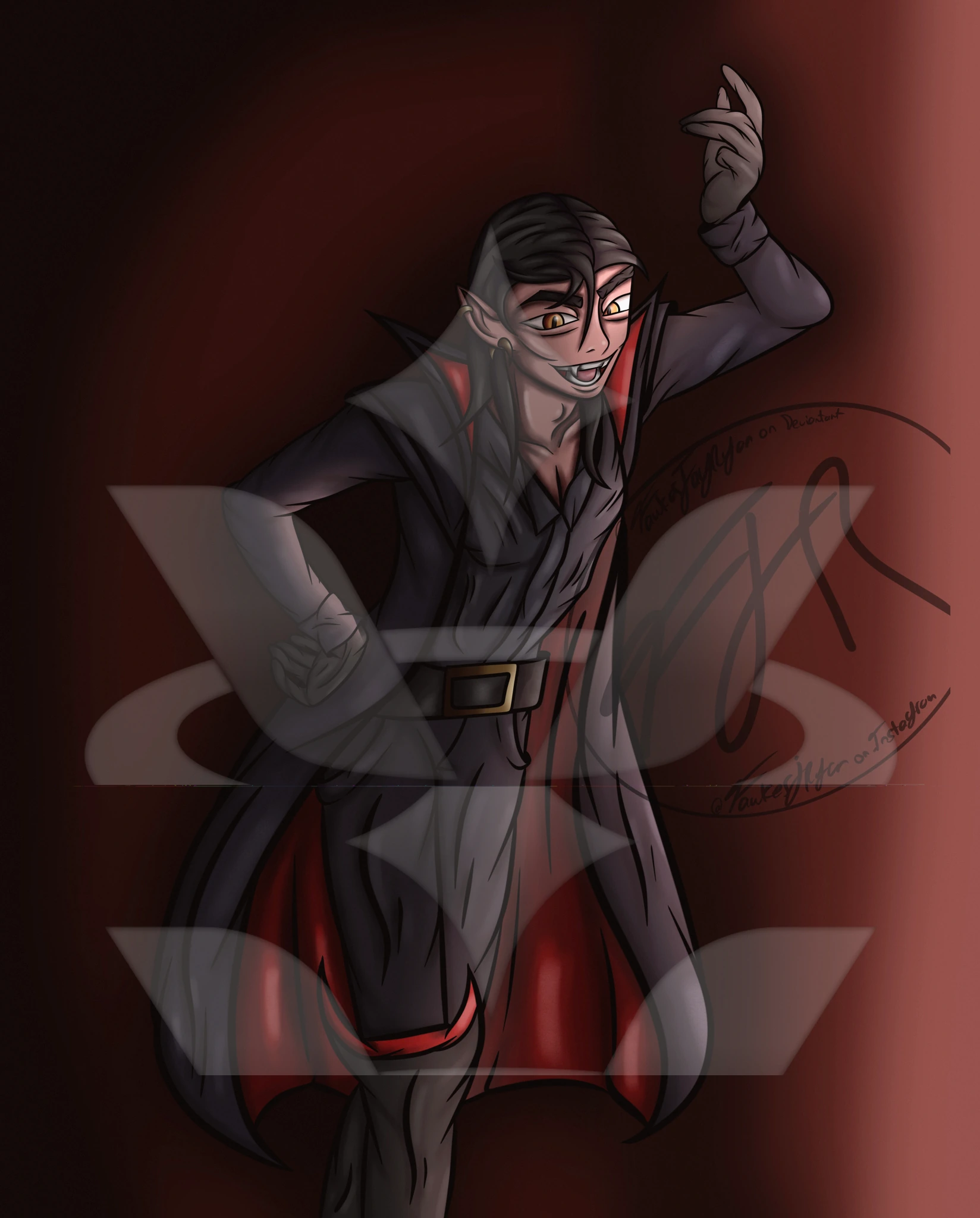 Vampires character artwork