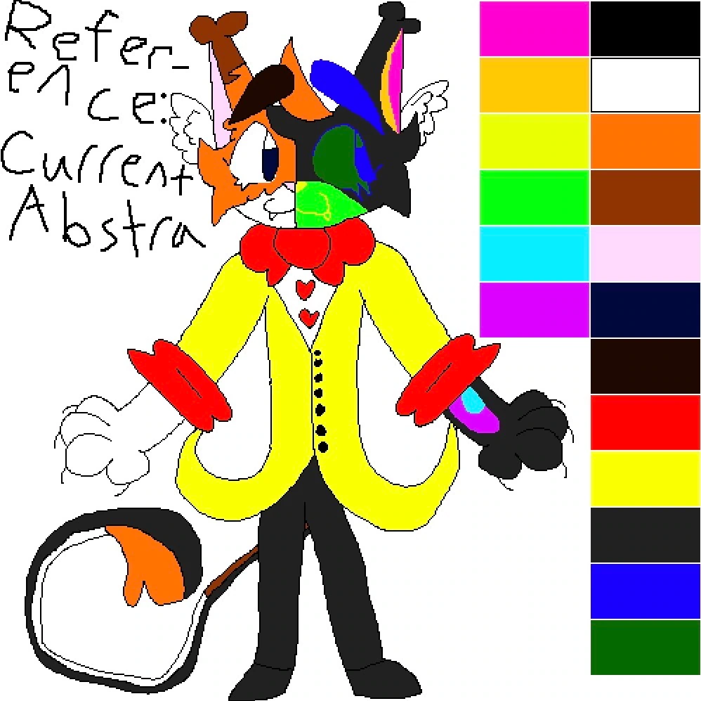 Abstracat character artwork