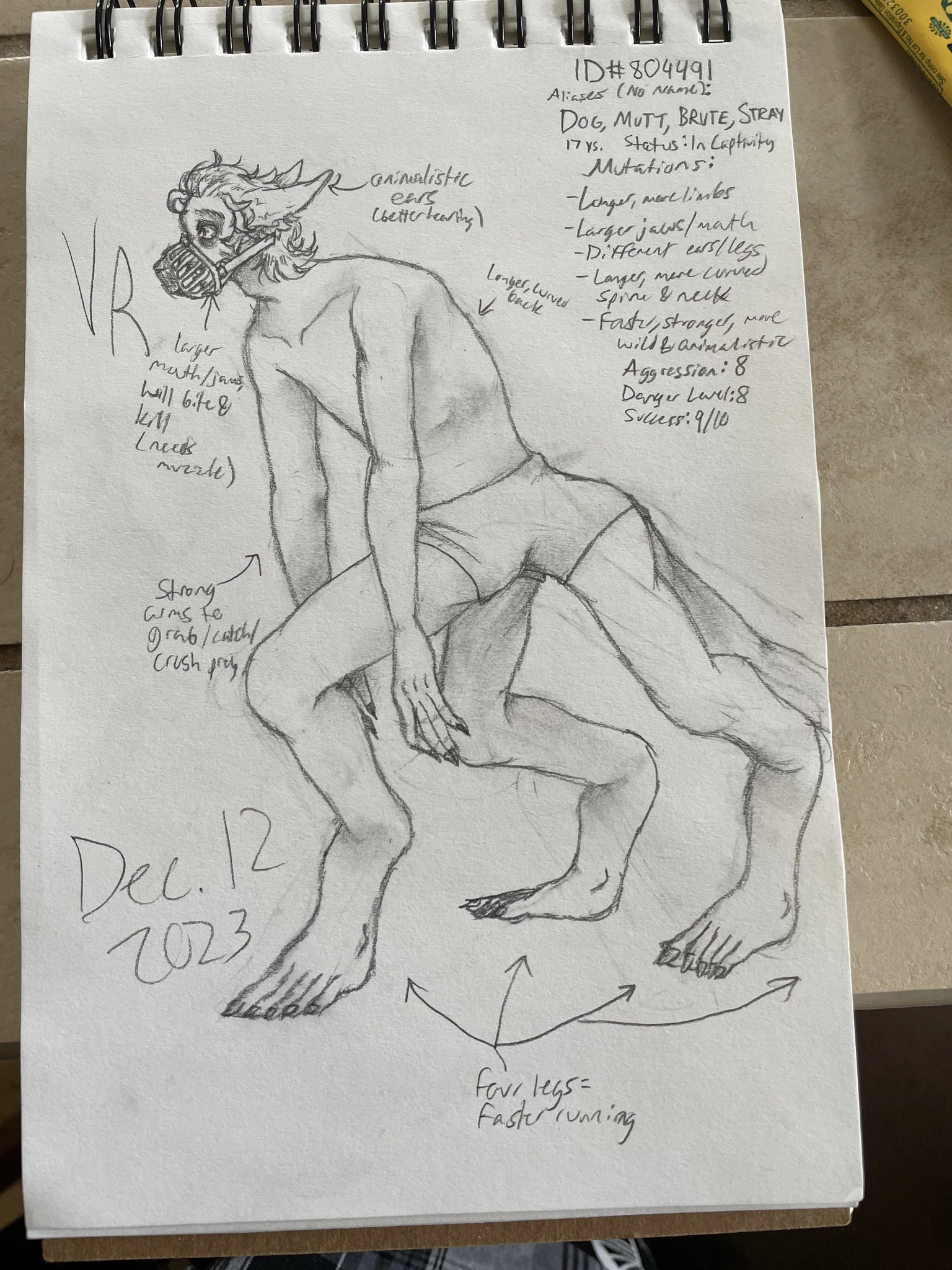 Dog character artwork