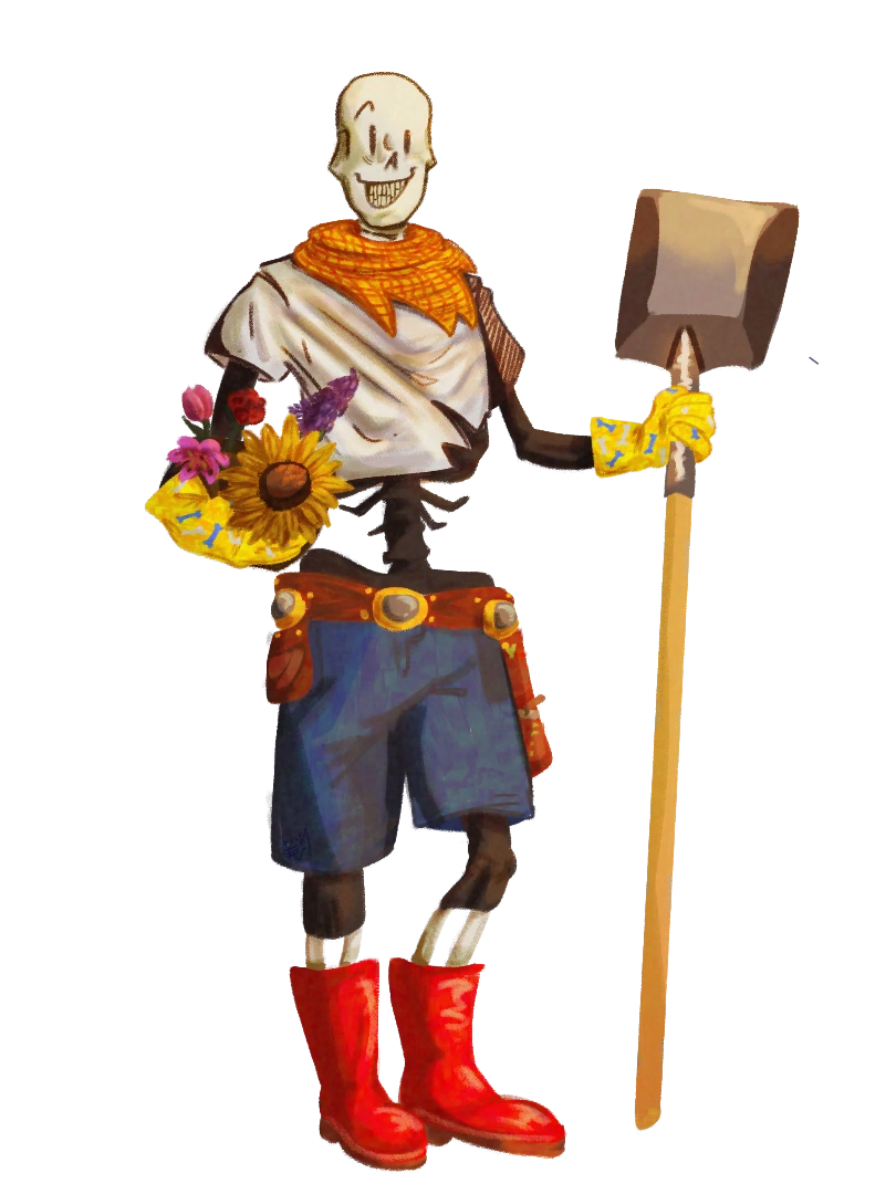 HorrorFarm!Papyrus character artwork