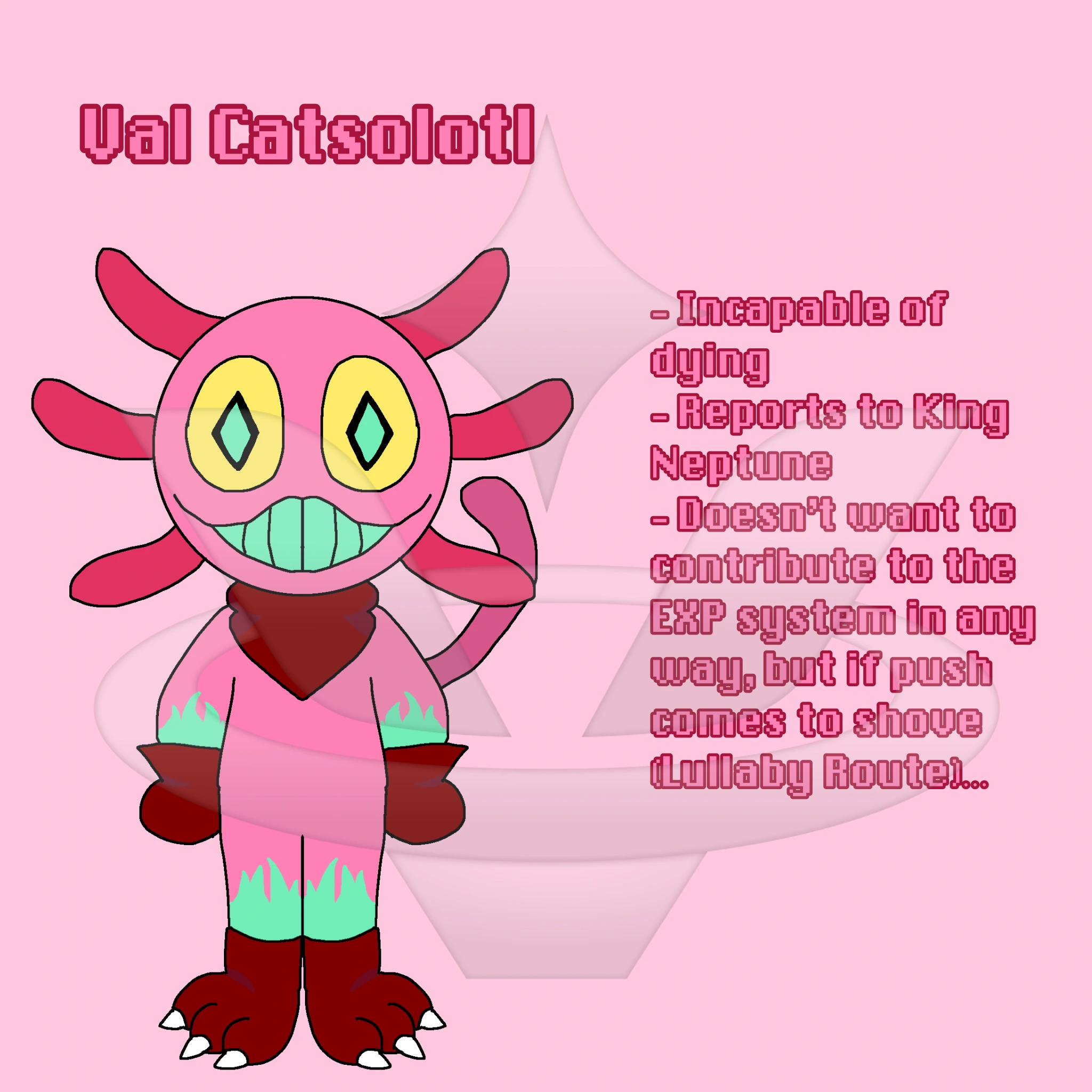 Val Catsolotl character artwork