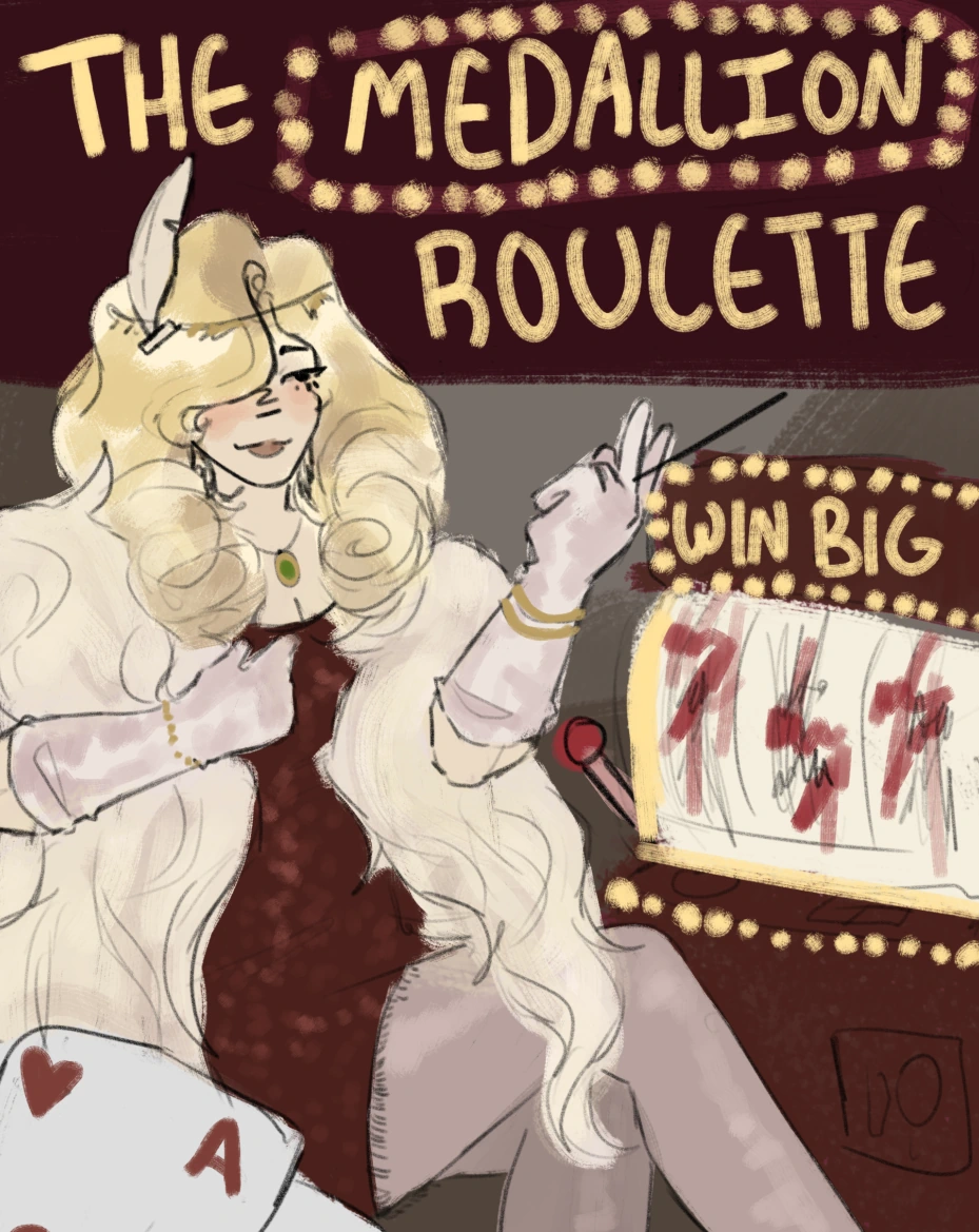 (COLLAB WORLD) THE MEDALLION ROULETTE [TMR] character artwork