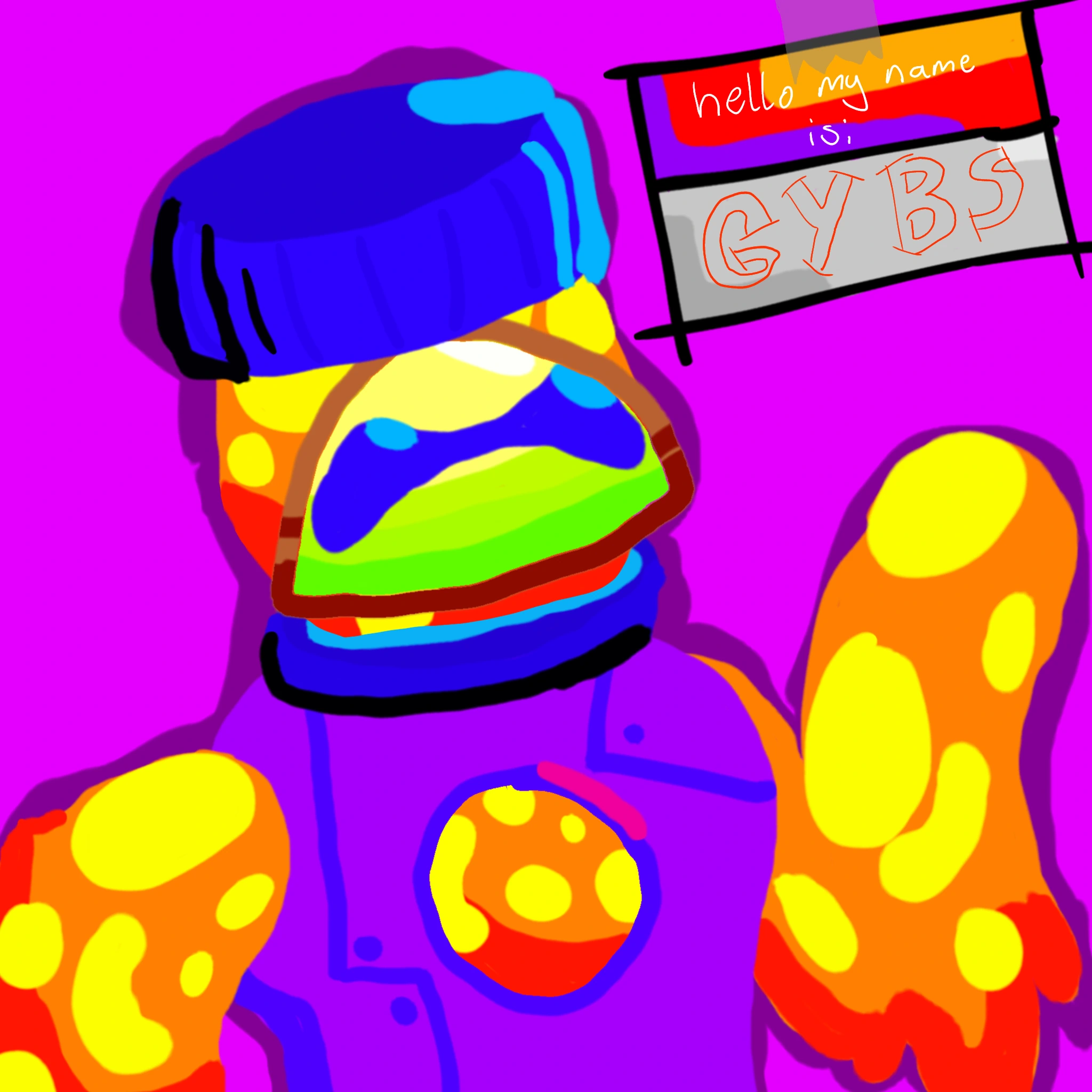 𝔾𝕪𝕓𝕤! character artwork