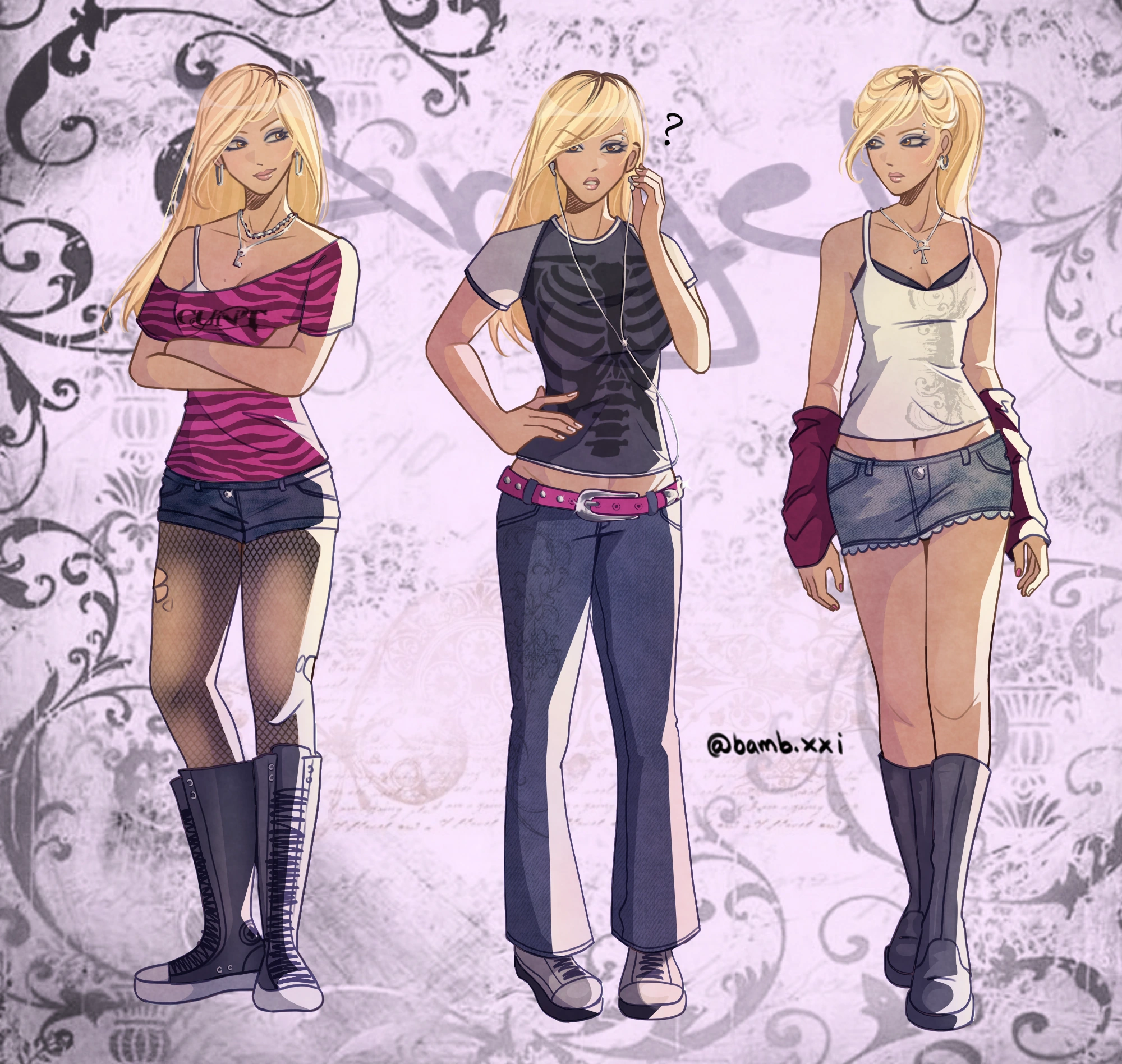 Angela(angel) character artwork