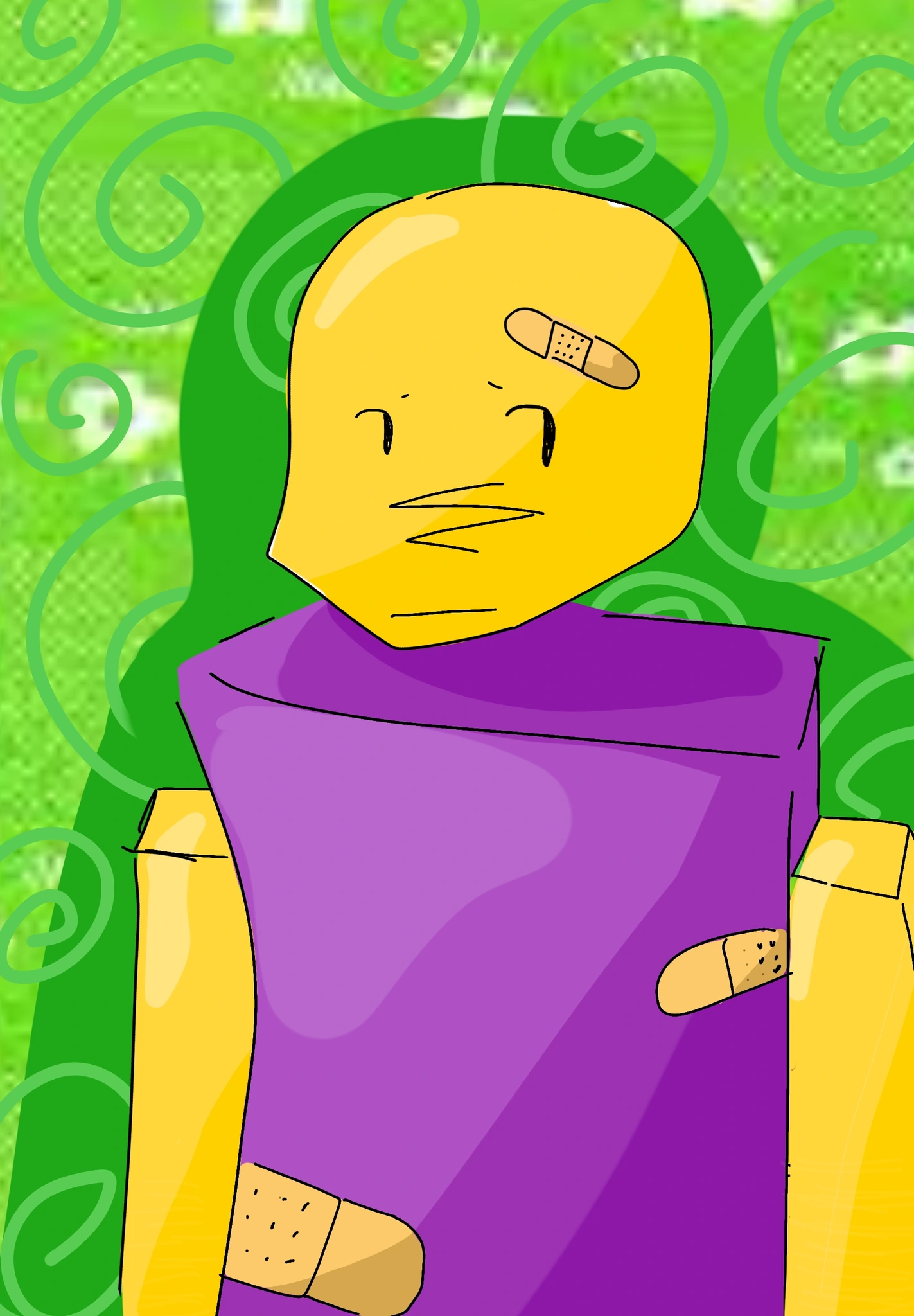 pico (robloxsona) character artwork