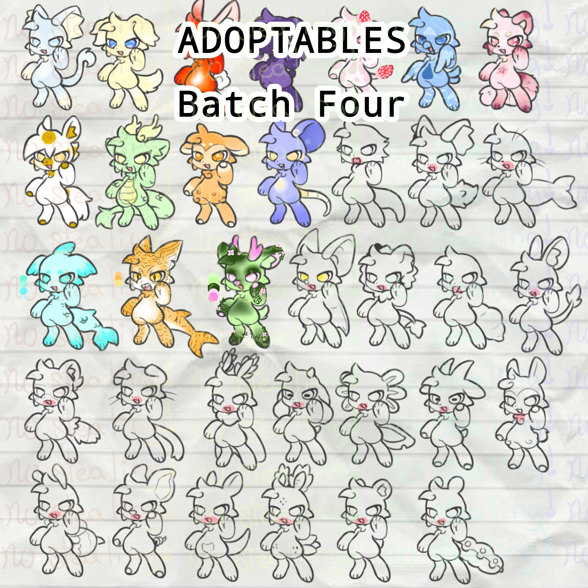 Adoptables character artwork