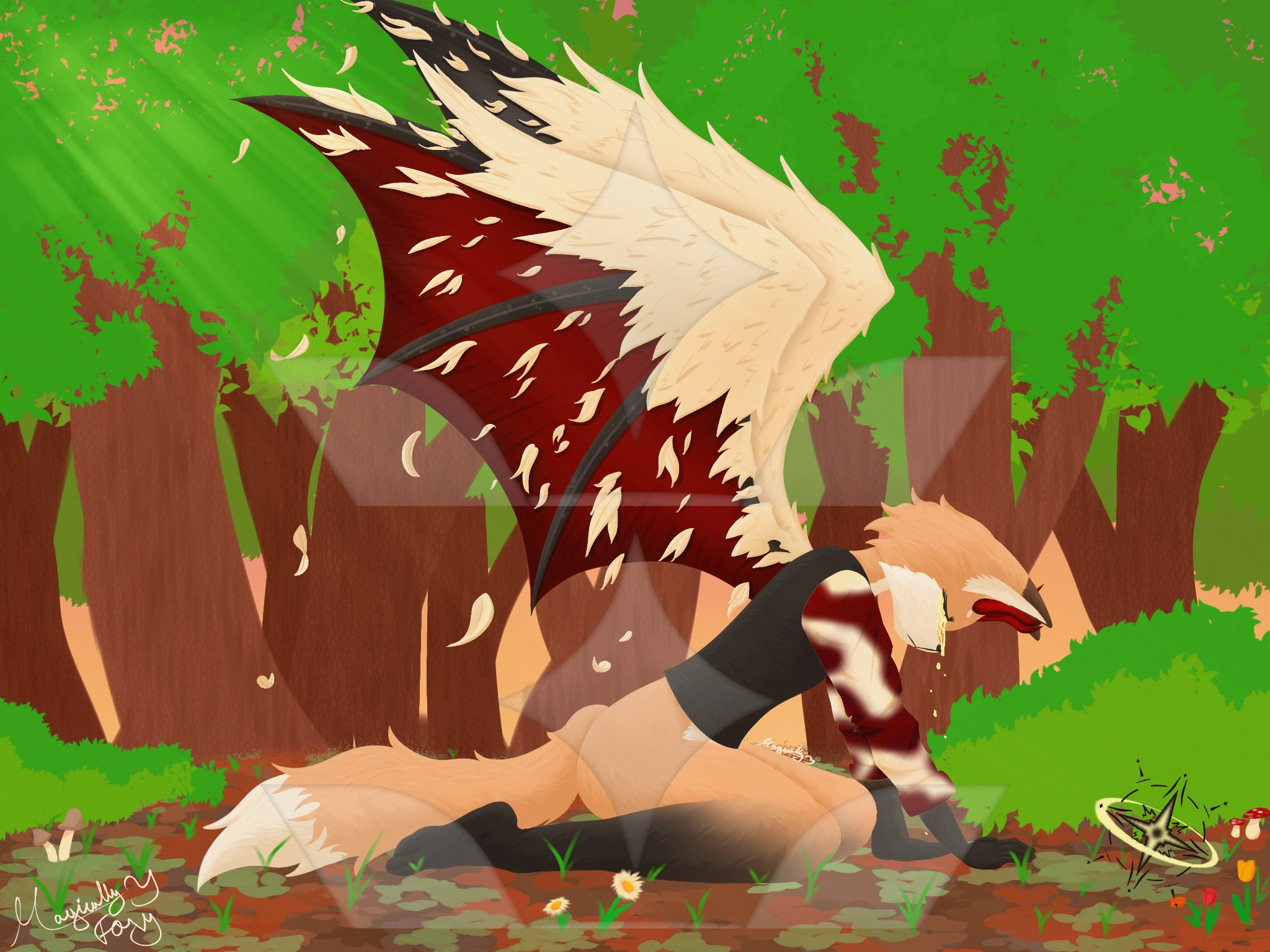 Foxy character artwork