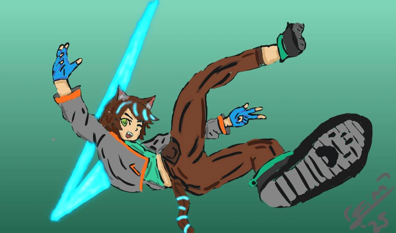 Kami Reace character artwork