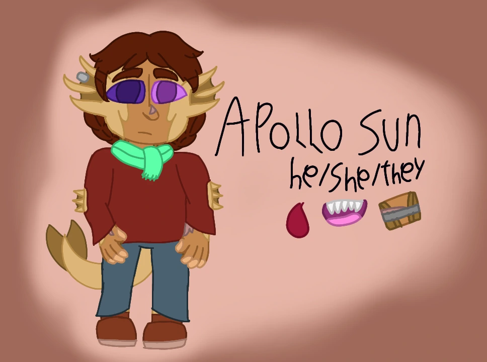 Apollo Sun character artwork