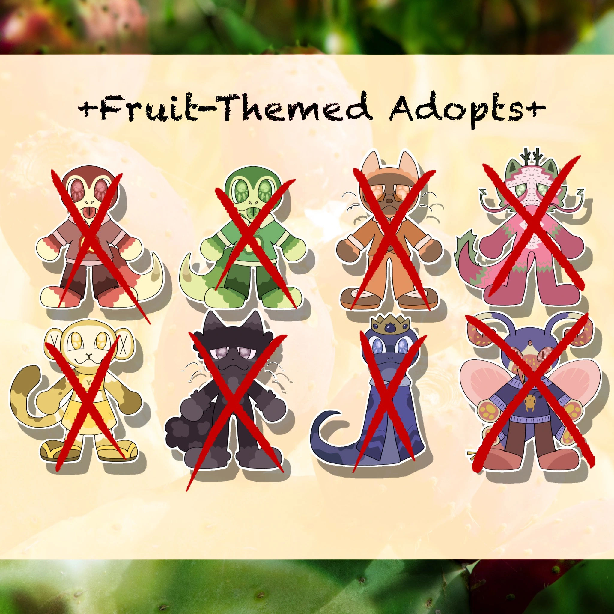 Fruit-Themed Adopts! (CLOSED!!) character artwork