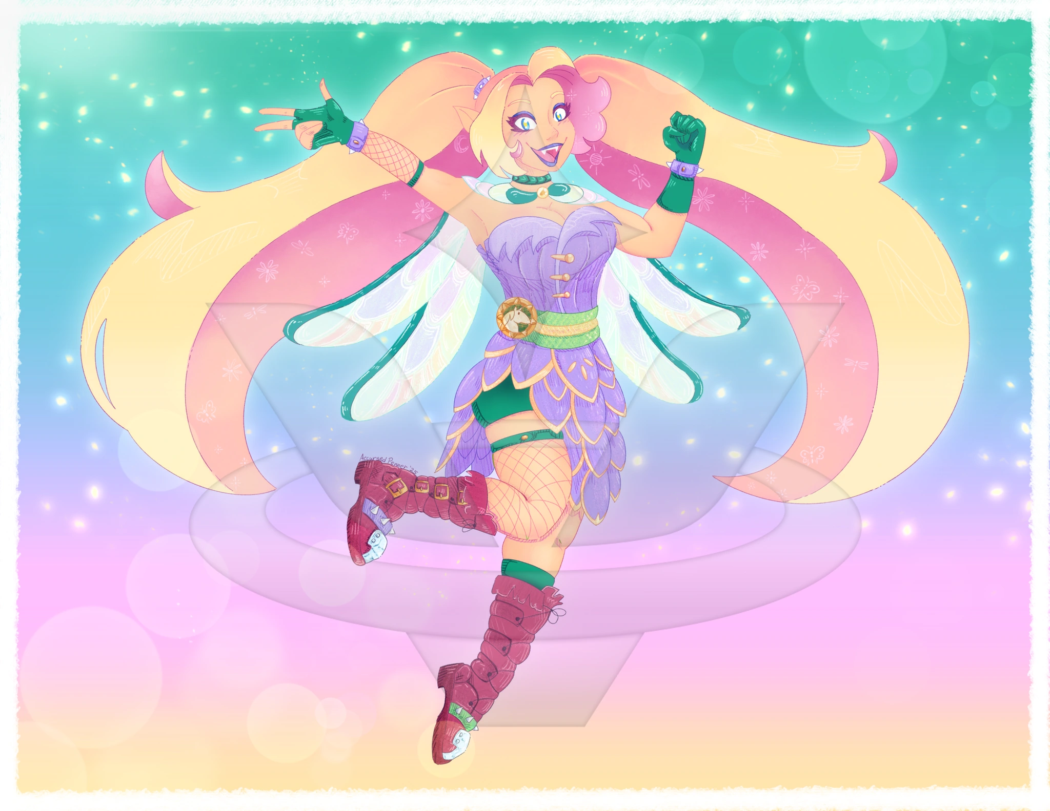 Friday Faelaris character artwork