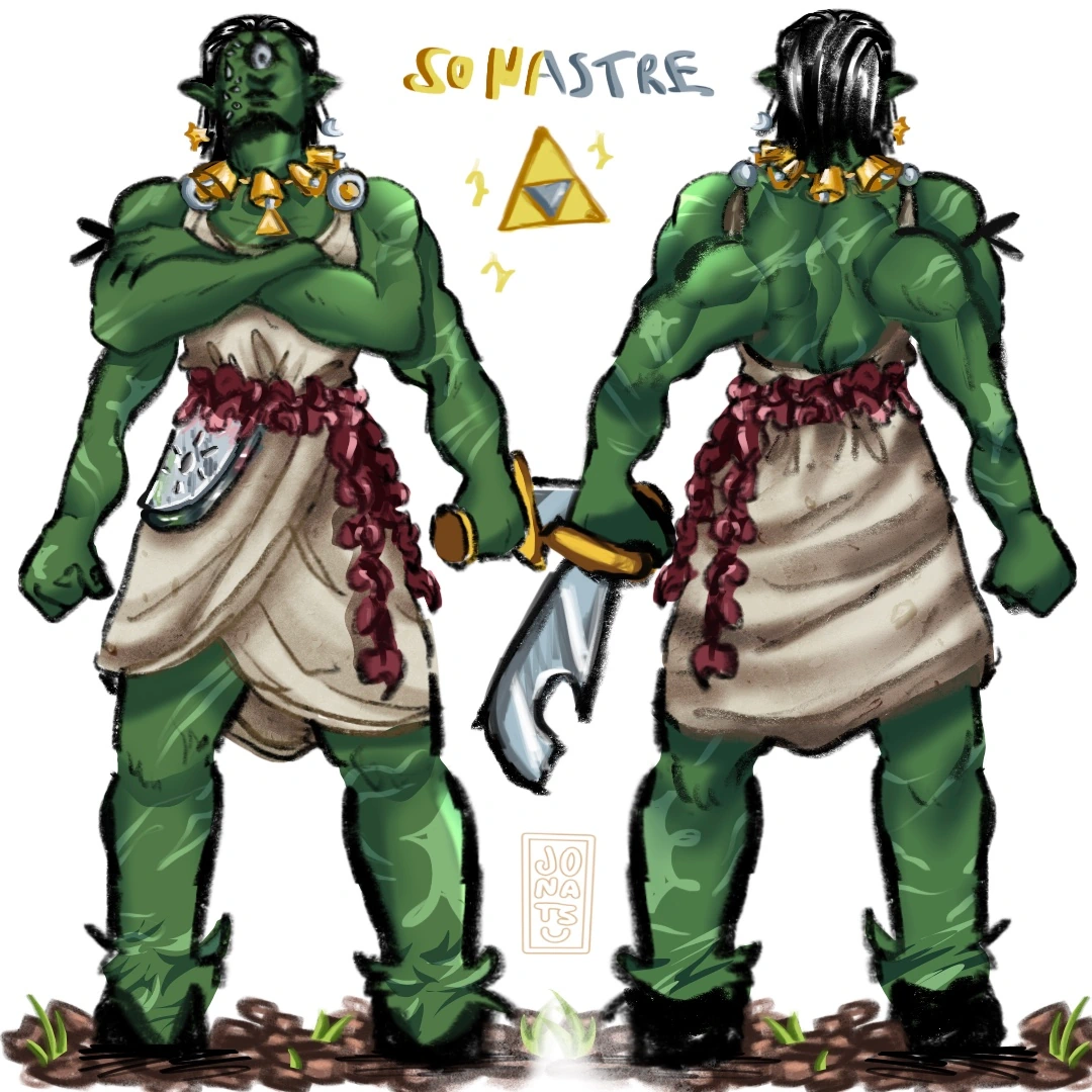 Sonastre character artwork