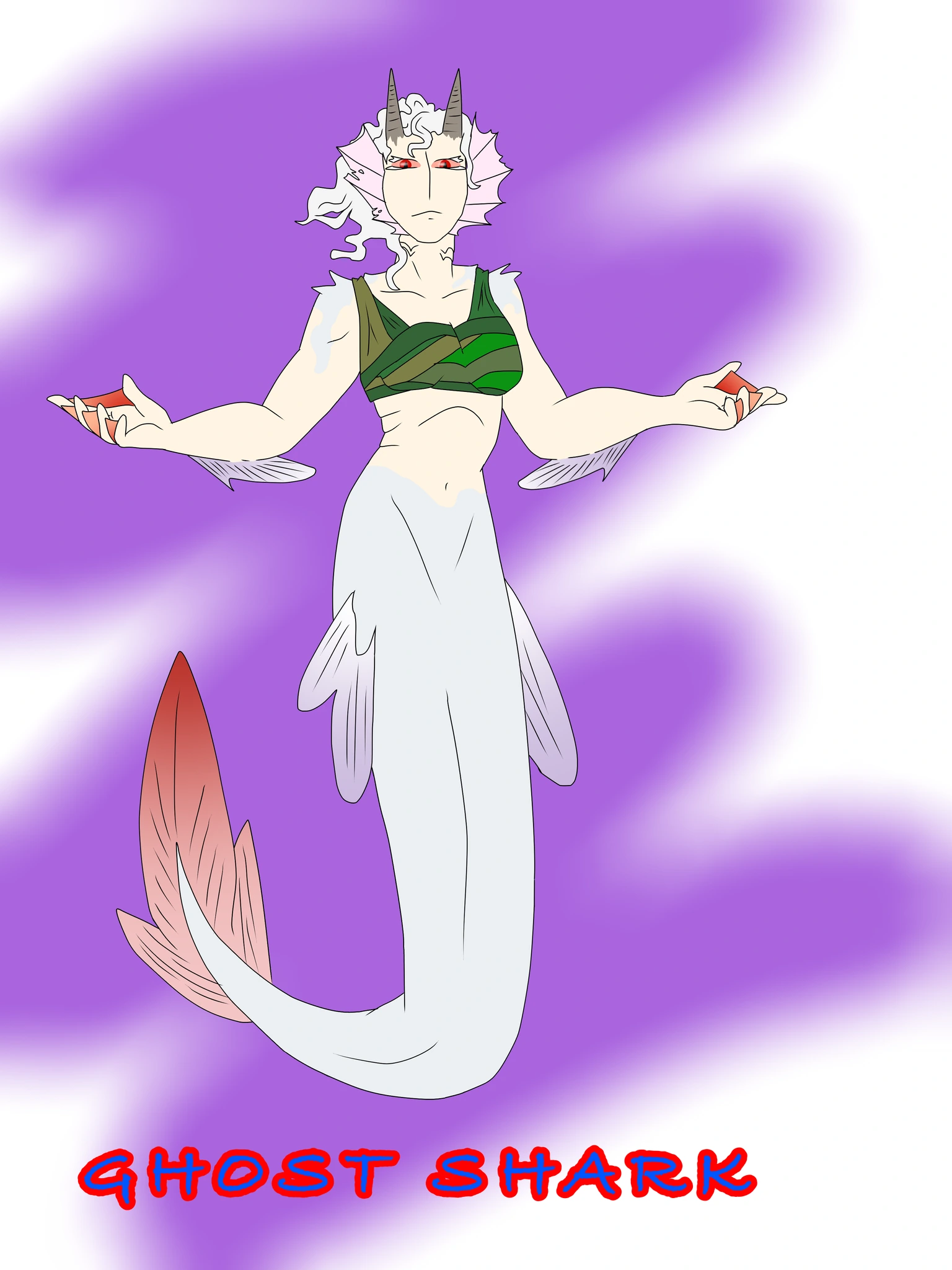 GhostShark character artwork