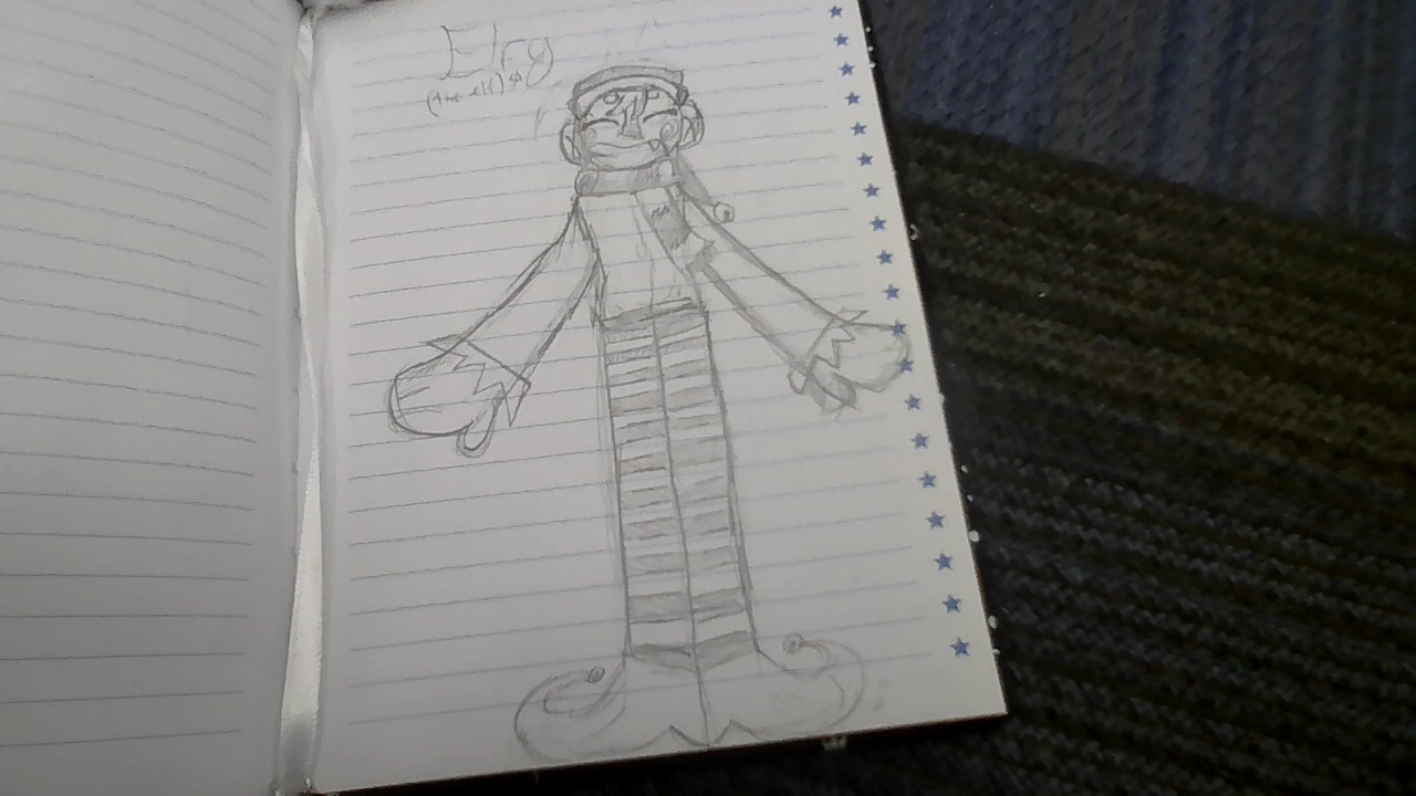 Elfy! (The elf) character artwork