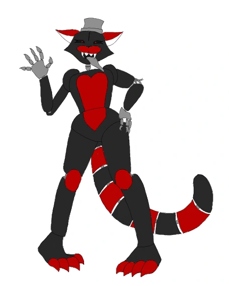FNAF's shadow character artwork