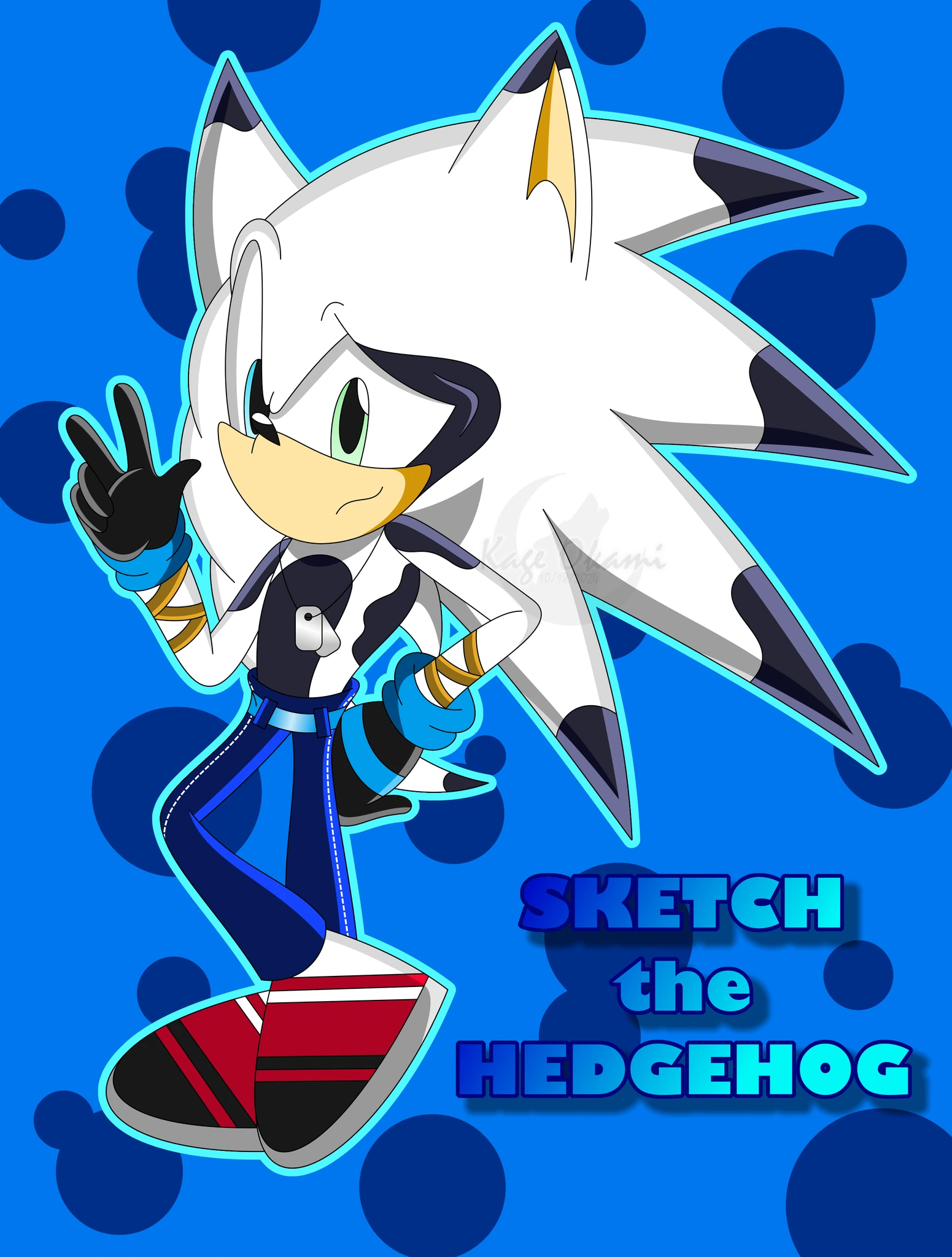 Sketch the Hedgehog character artwork