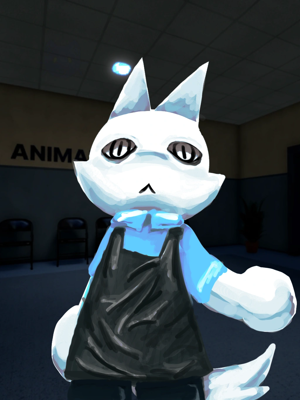 Janitor character artwork