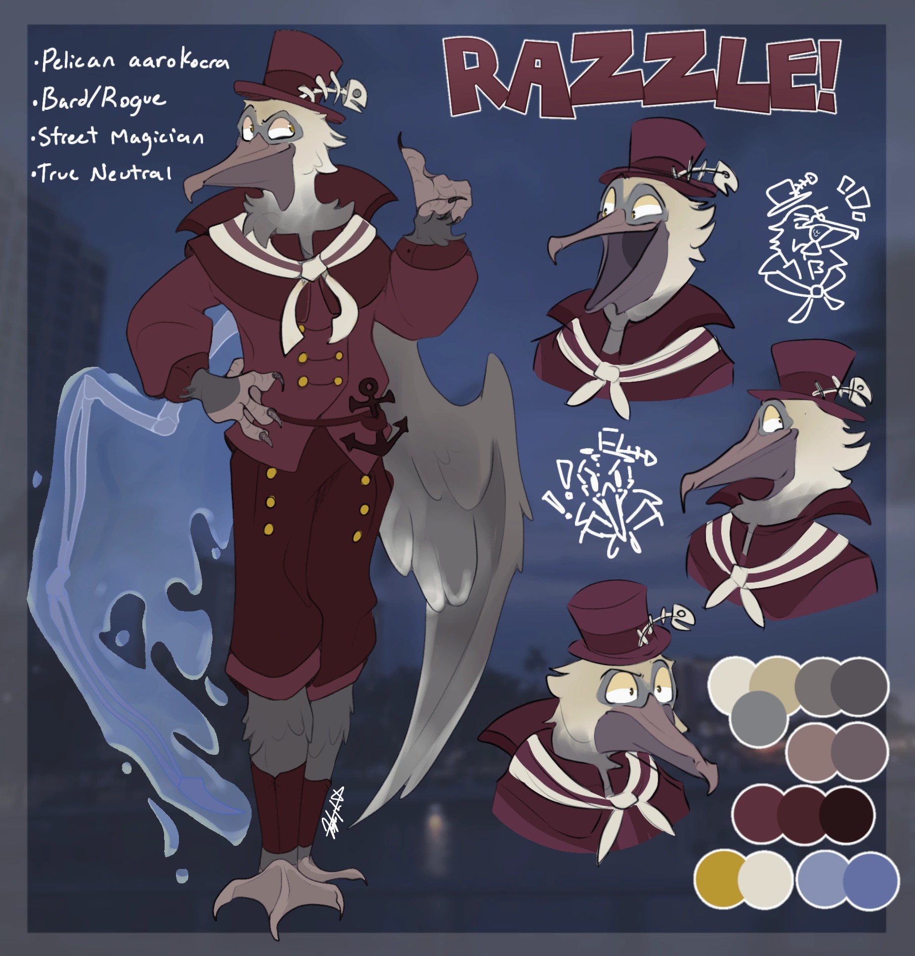 Razzle character artwork