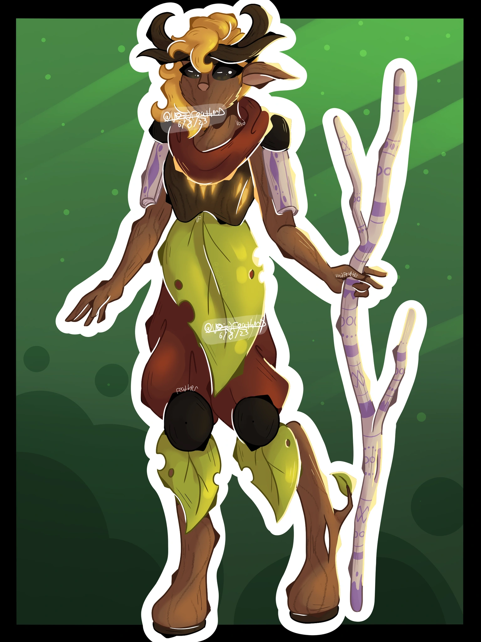 Feral character artwork