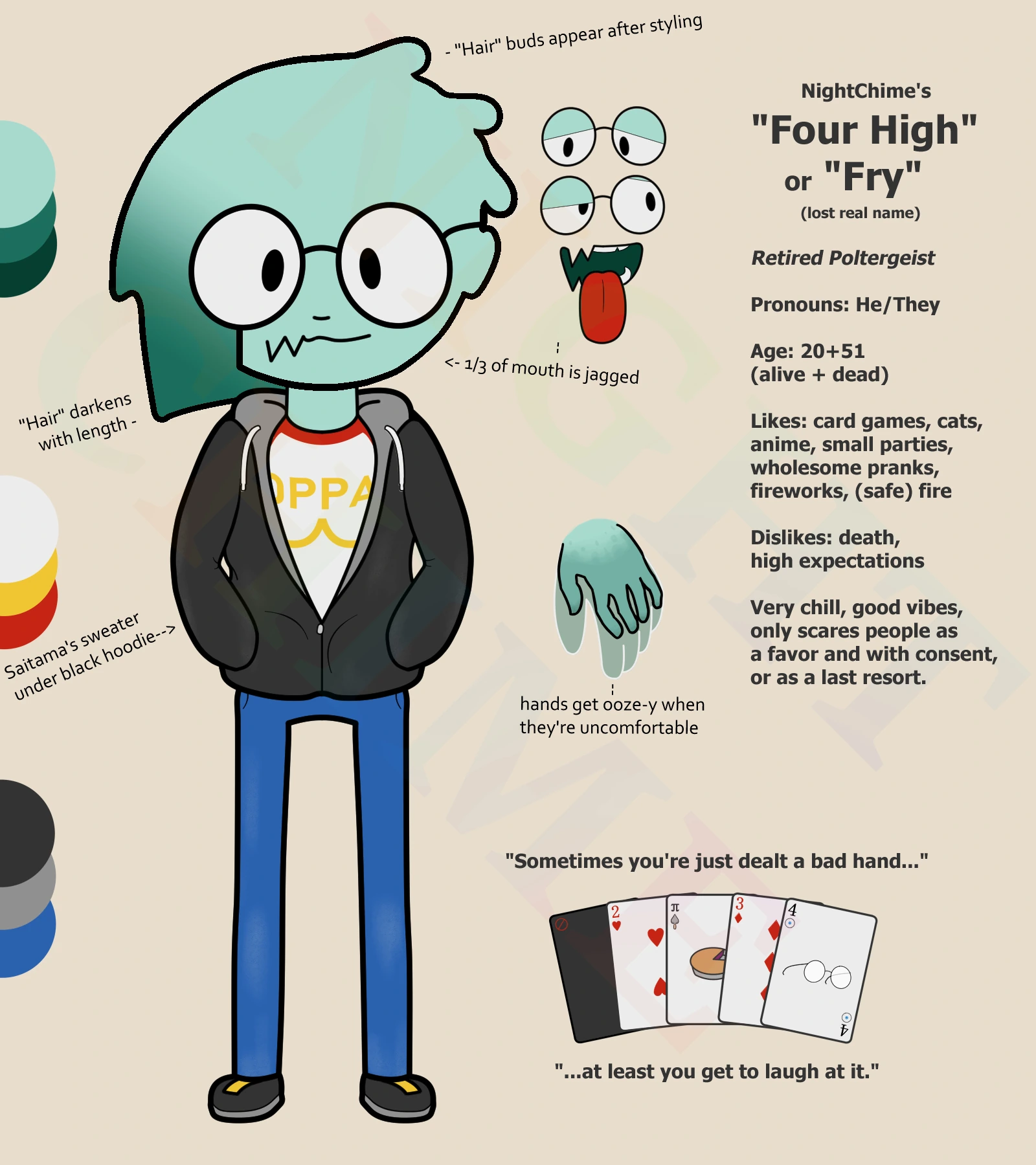 Four High character artwork
