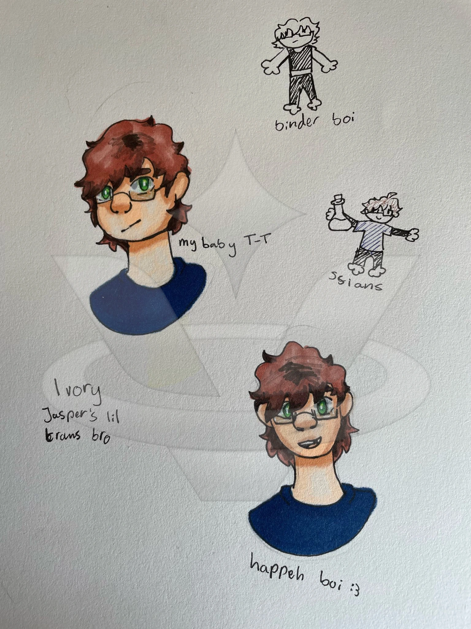 Ivory character artwork