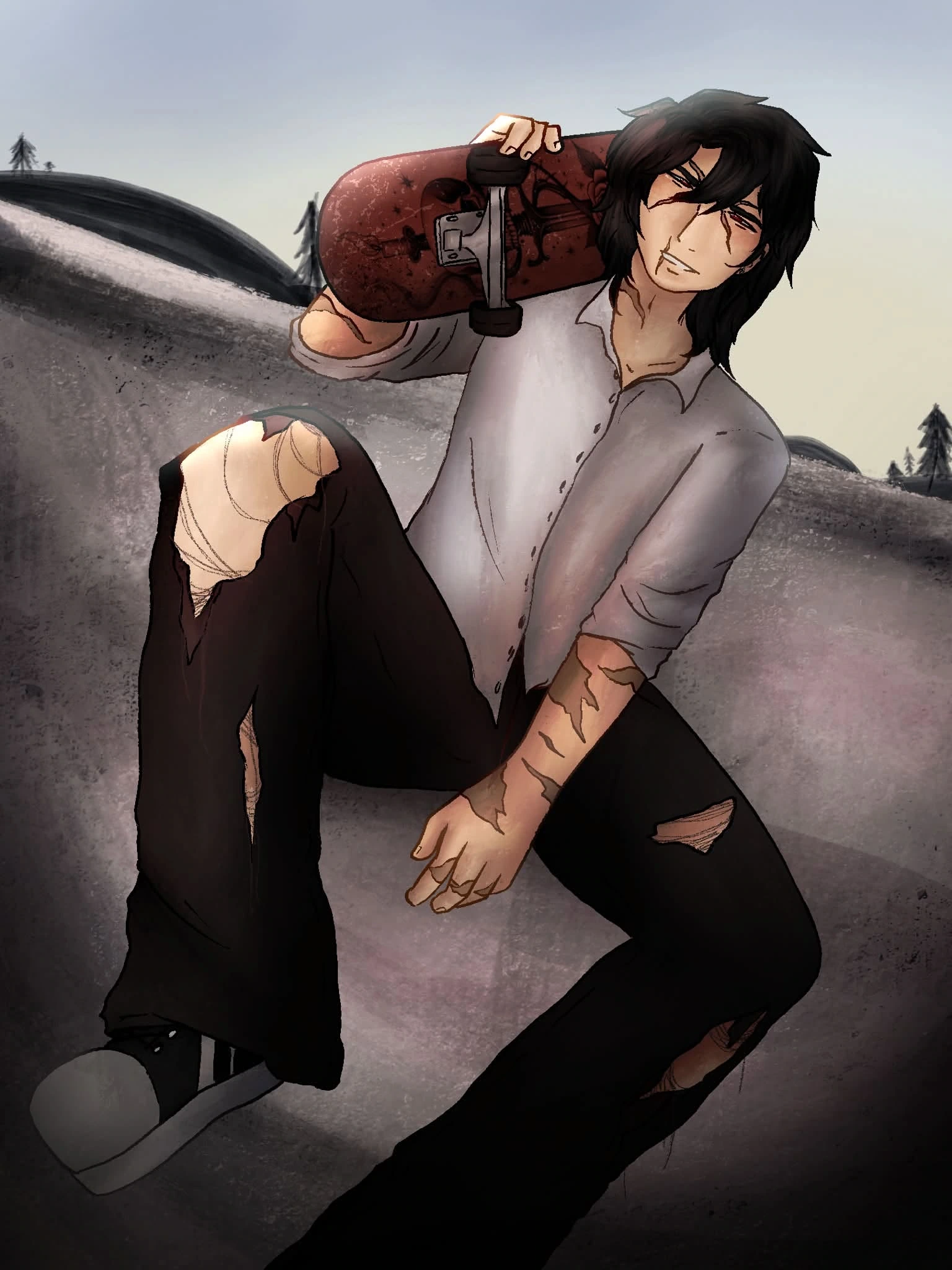 Blade K. Catsamei character artwork