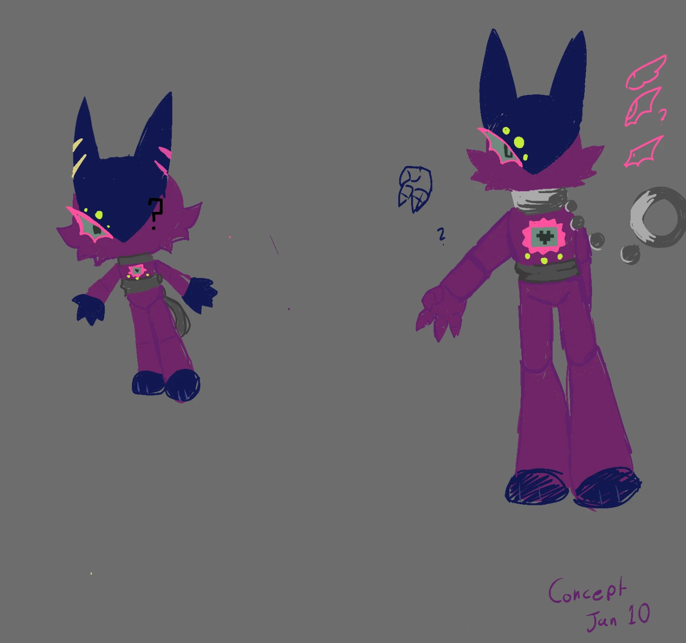 Contest submission character artwork