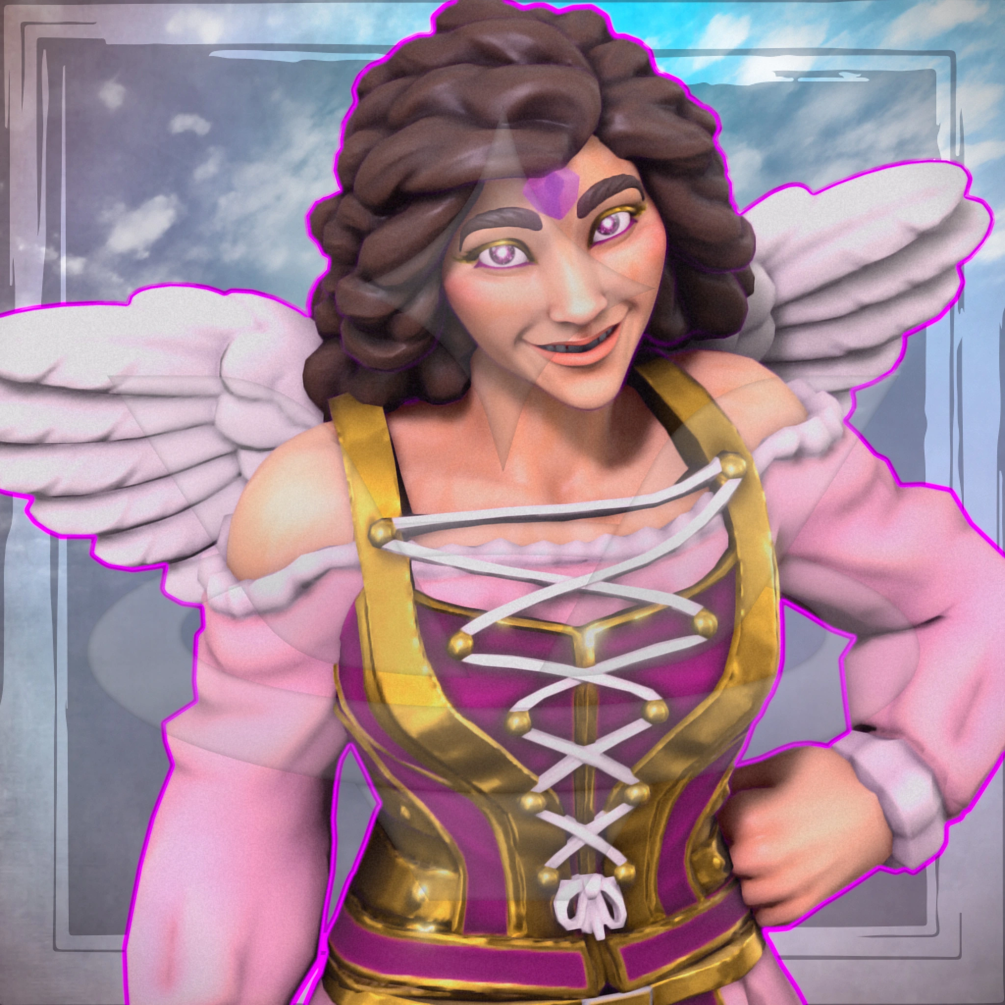 Angela / Angelica character artwork