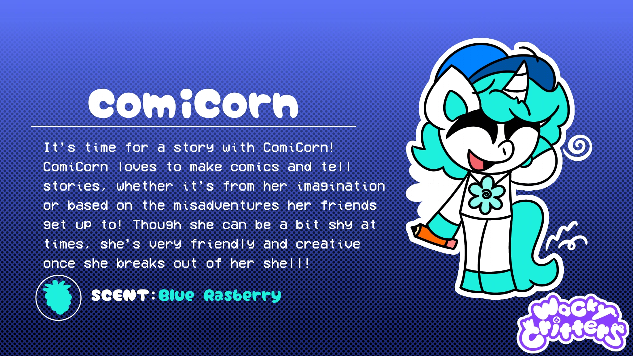 ComiCorn character artwork