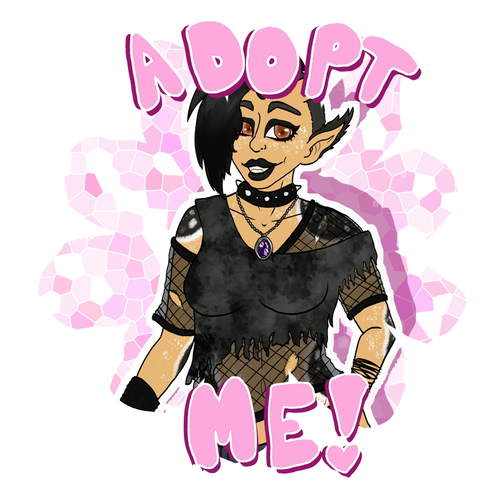 Adoptable - Grunge Faun $15 character artwork