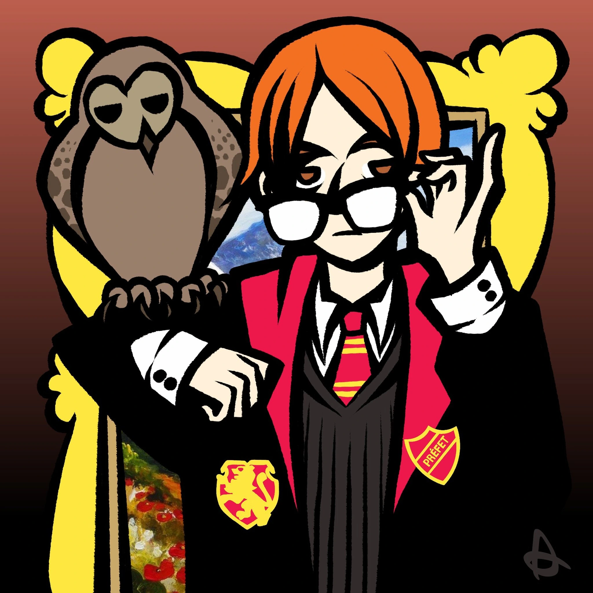 Percy Weasley character artwork