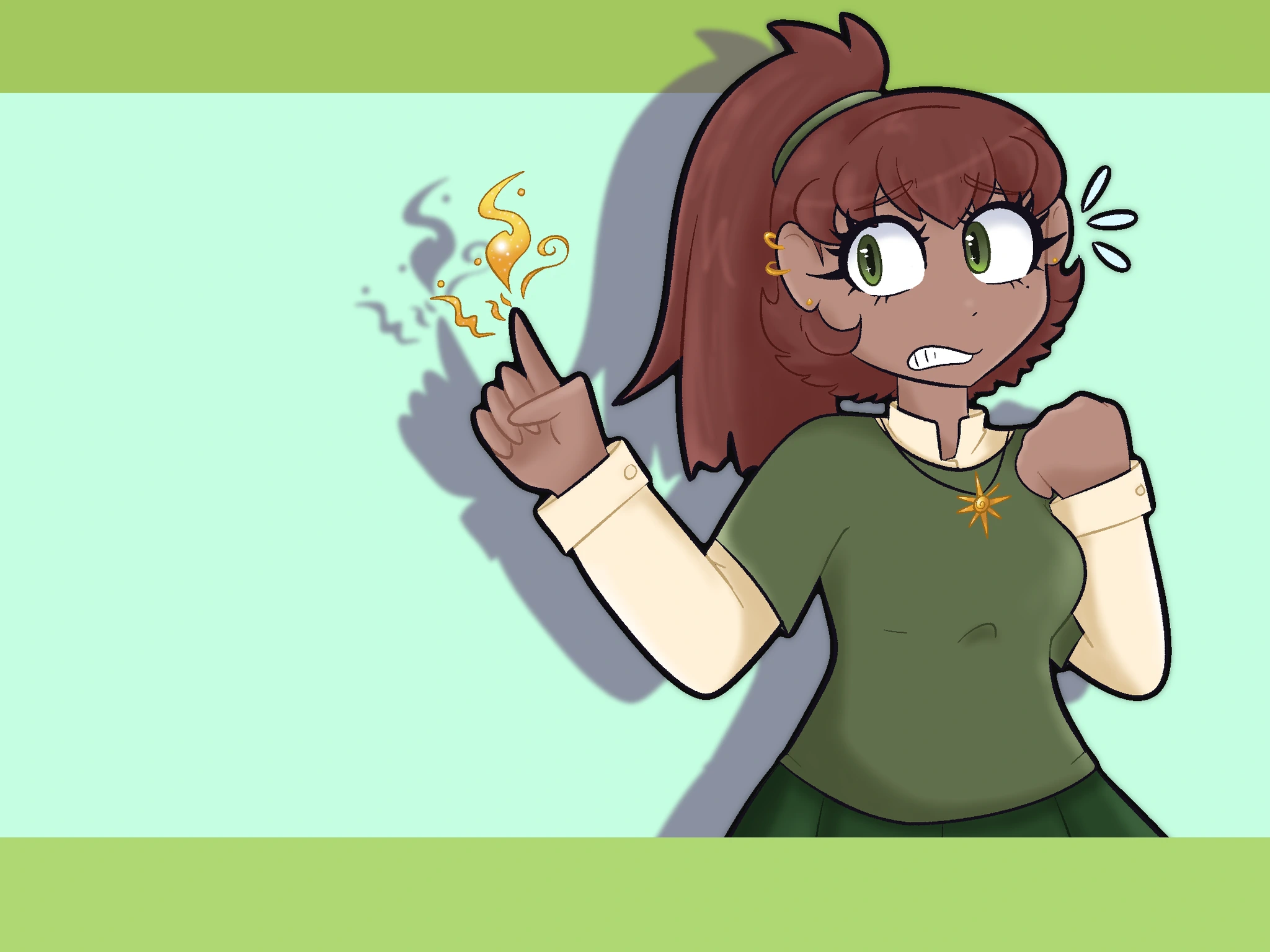 Carmine Sinclair character artwork