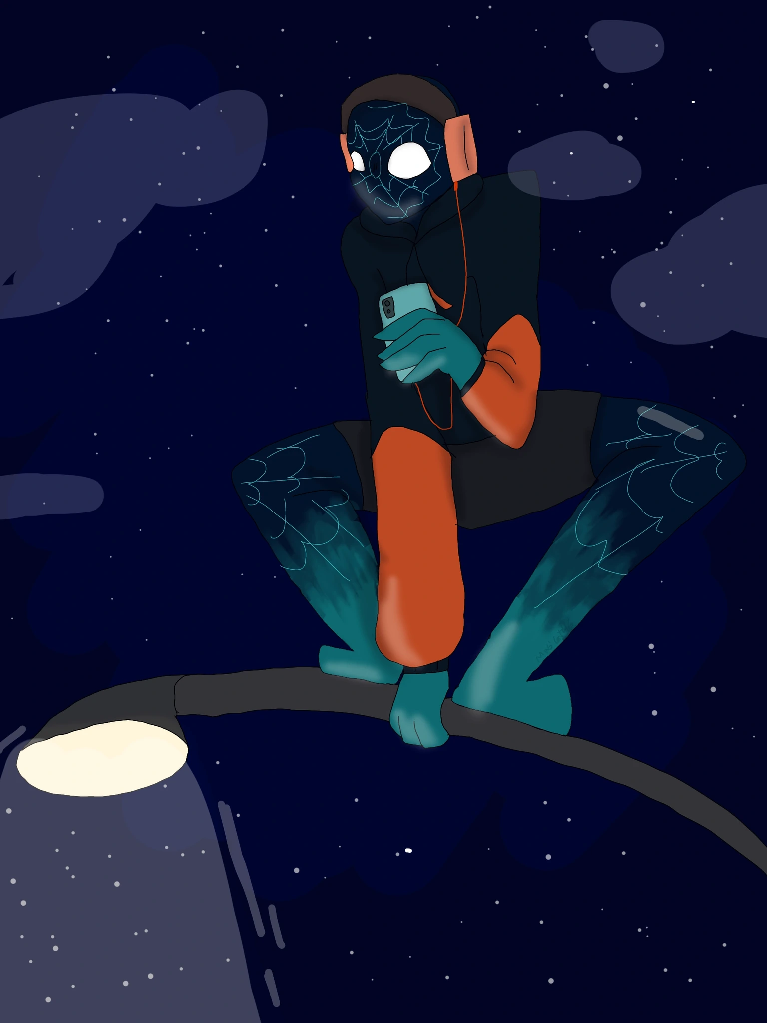 Parkes Peterson (Spider-Boy) character artwork