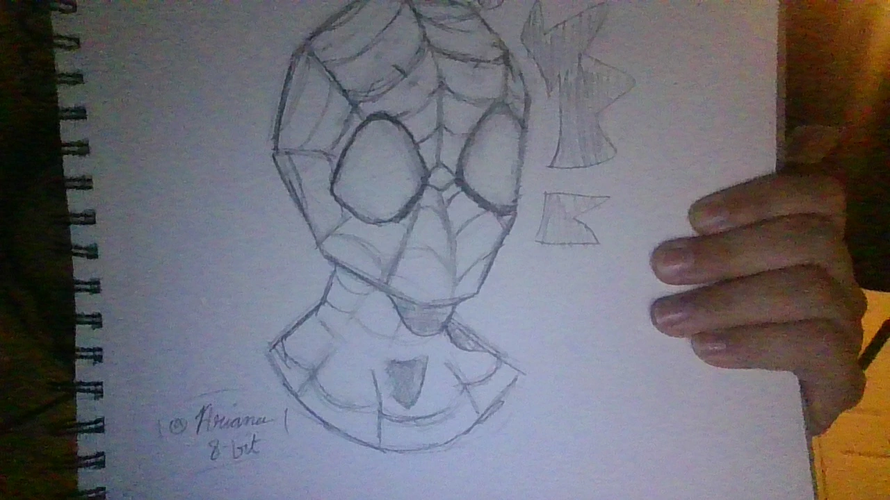 SpiderMan character artwork