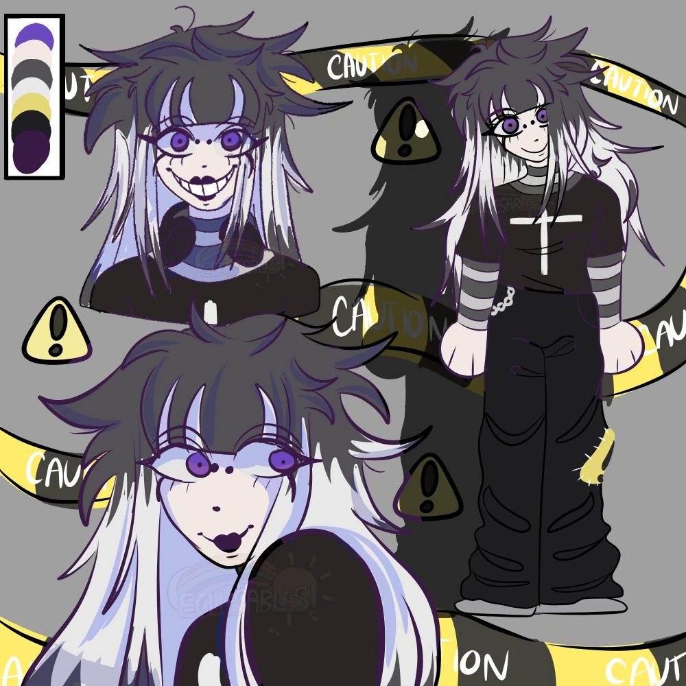 SOLD OFFSITE character artwork