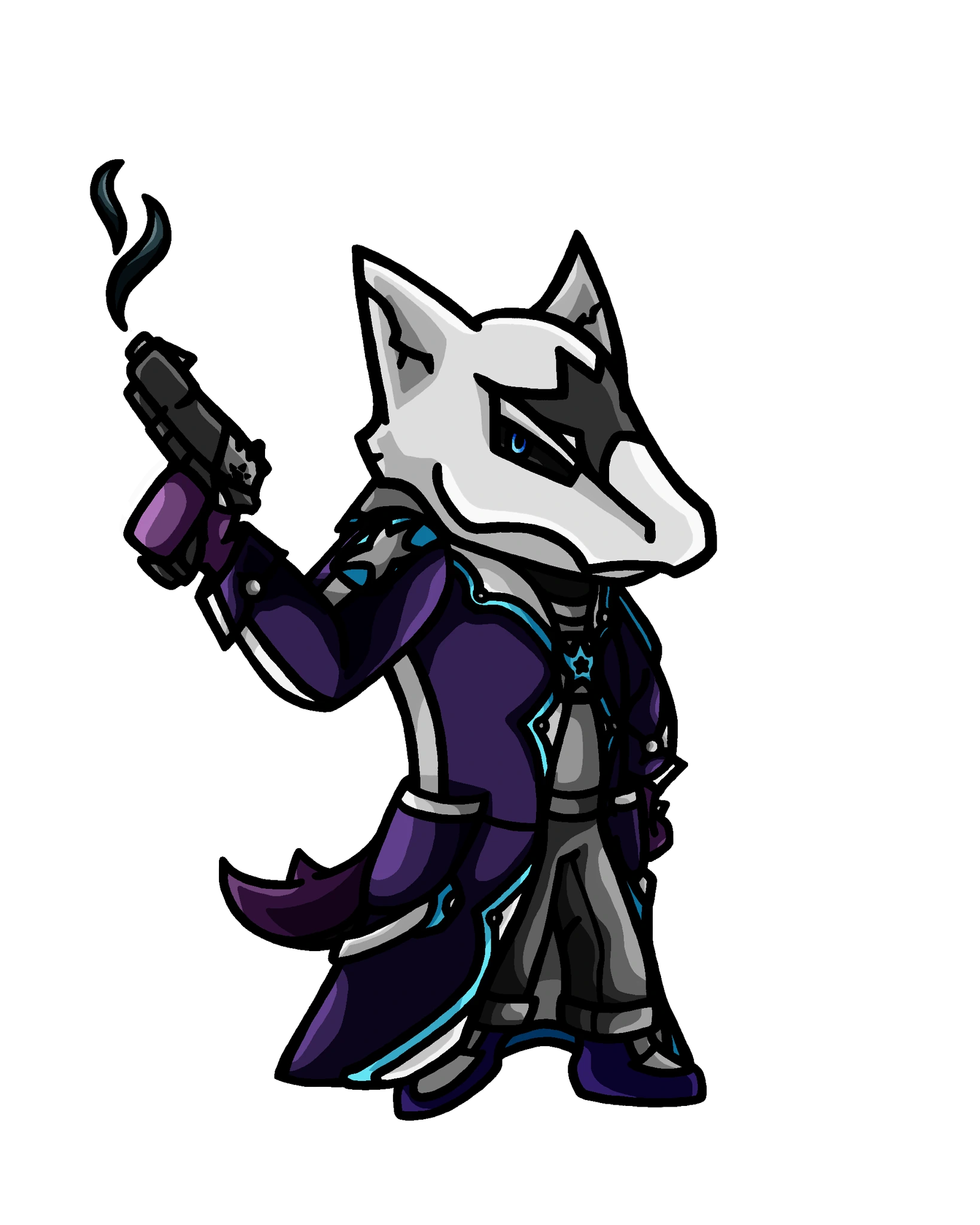 Gangstans the Alolan Marowak character artwork