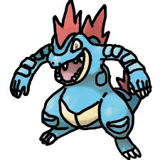 Feraligatr character artwork