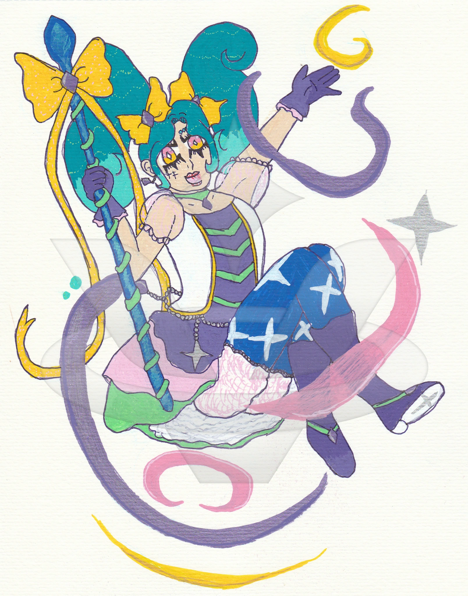 Magical Girl character artwork