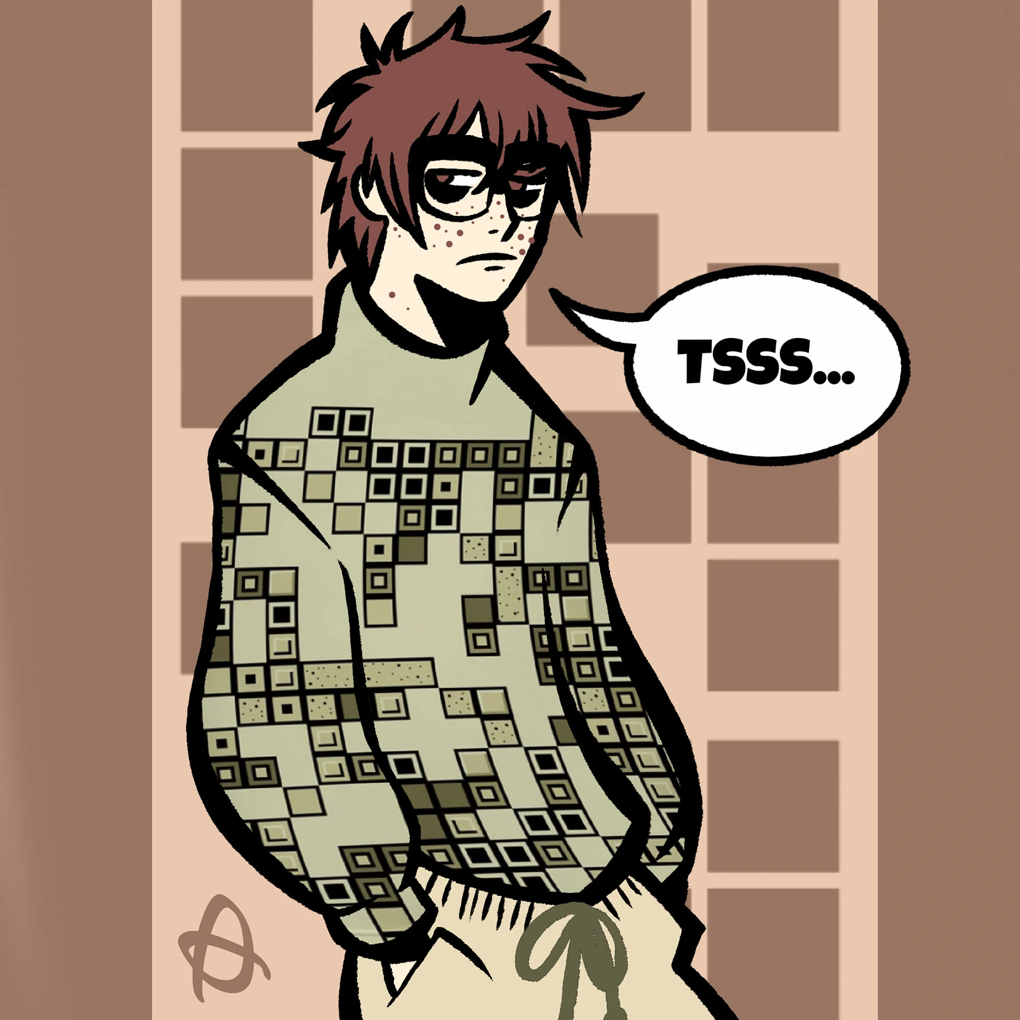 Michael P. Parker character artwork