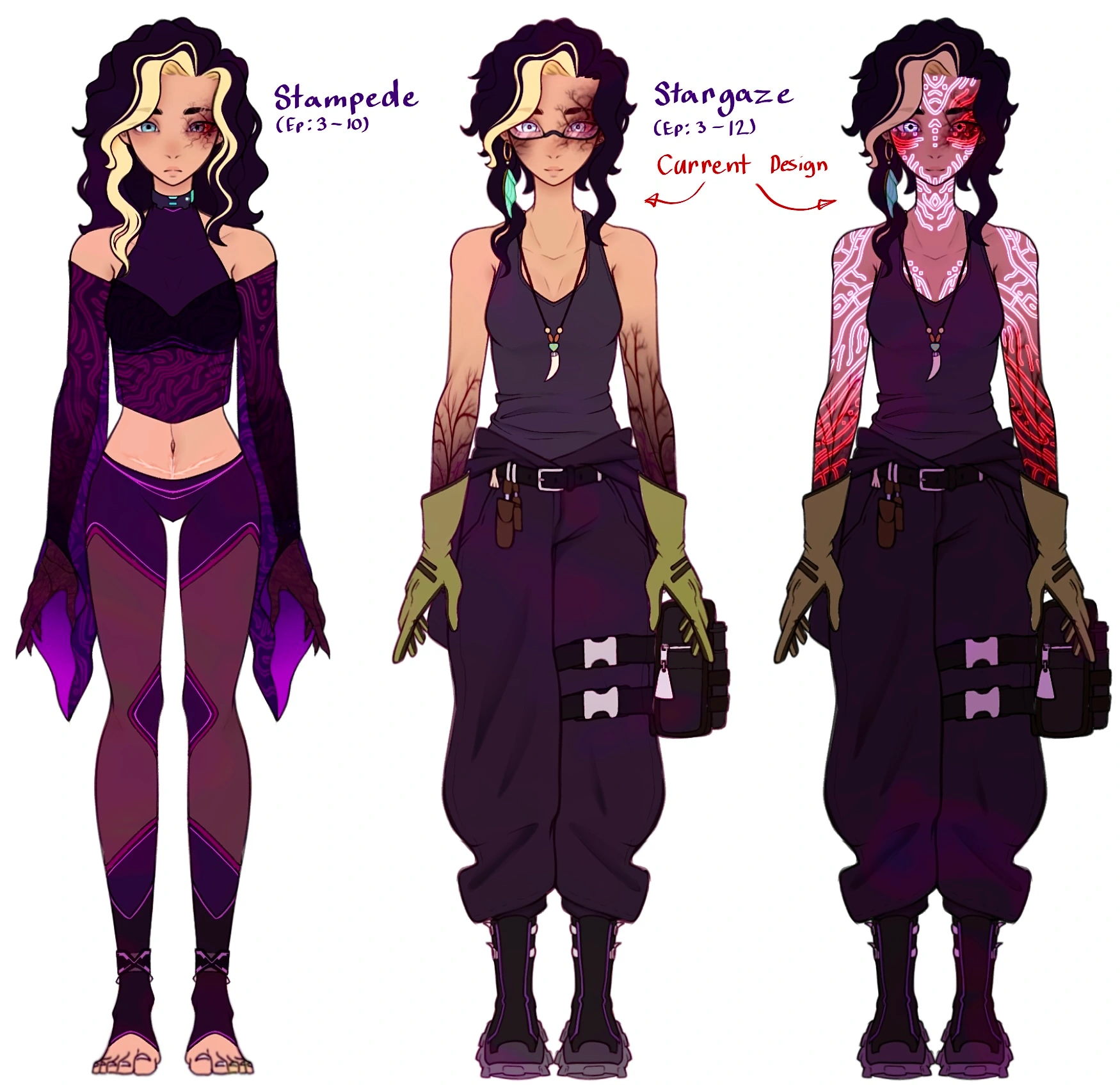 ✦🧬 E.V.E —001 || PROJECT EDEN character artwork