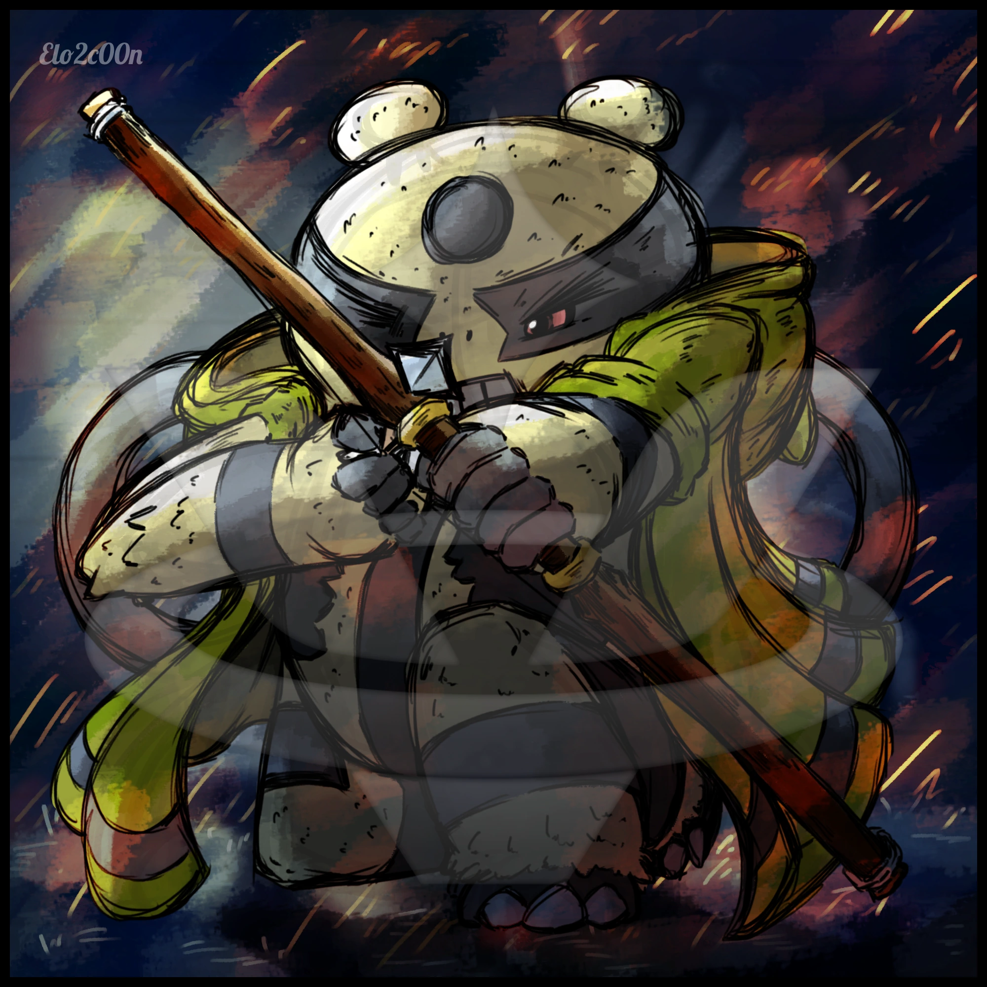 Ele, The Electivire Ranger character artwork