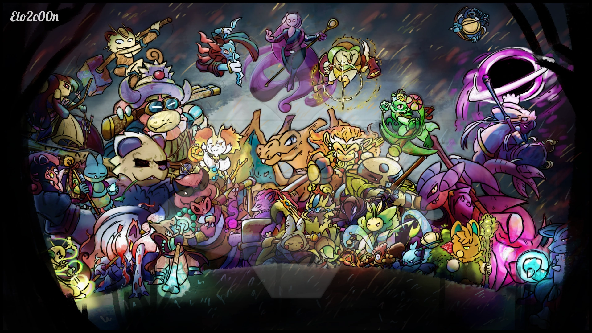 Dark Mystery Dungeon character artwork