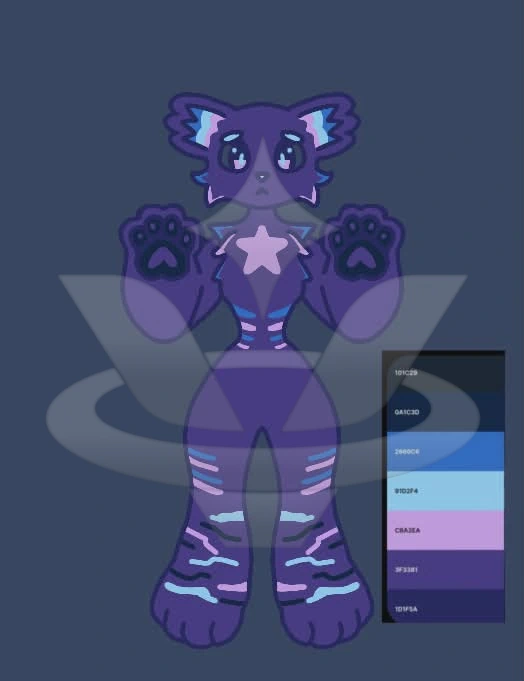 SpacePaw// character artwork