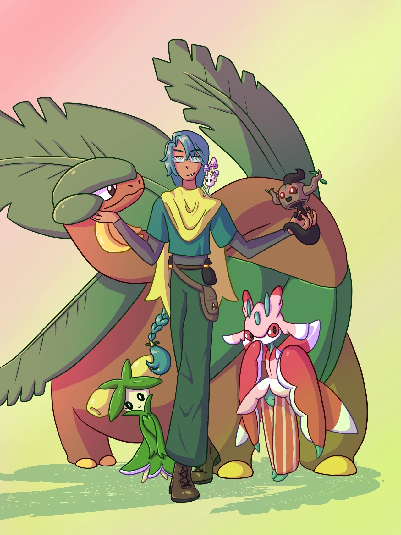 Leander character artwork