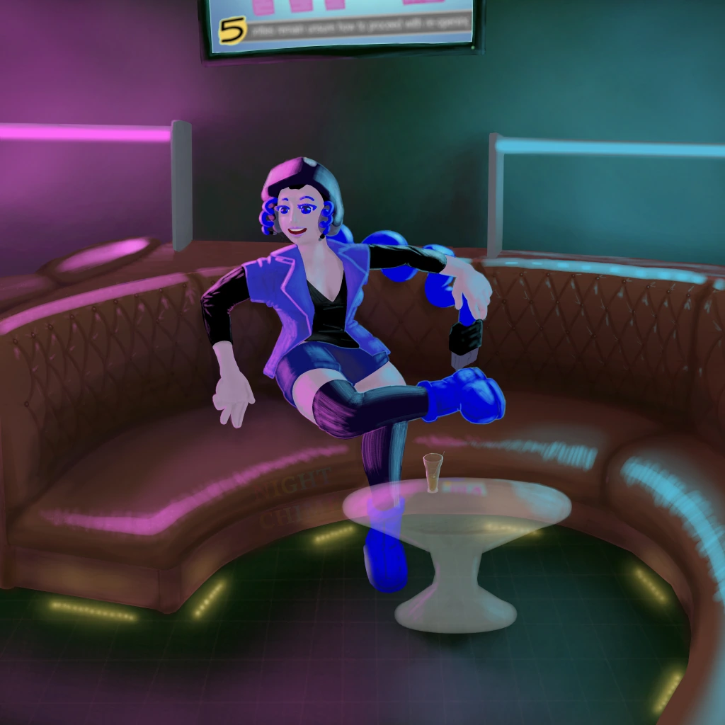 Saira character artwork