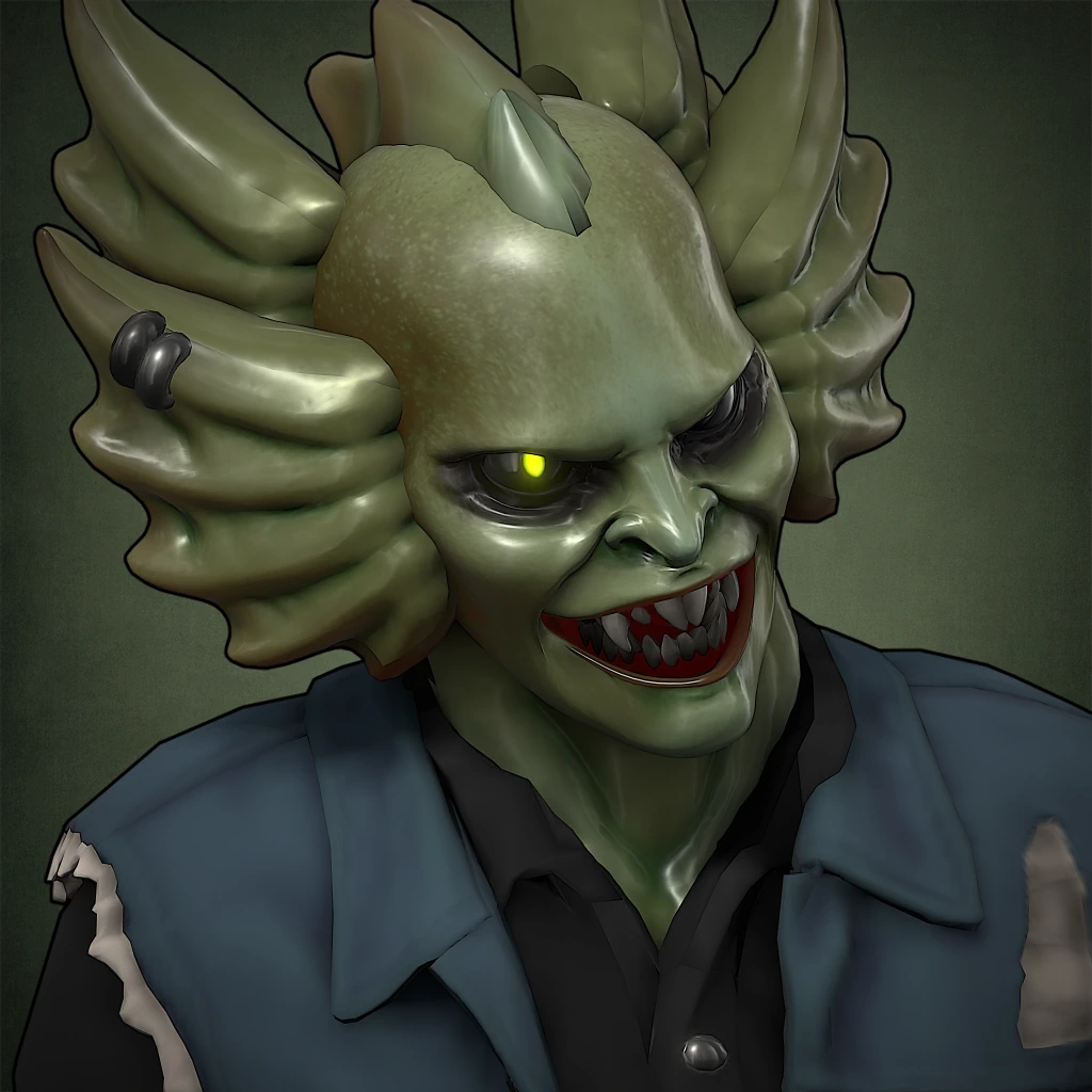 Joe Fishman character artwork