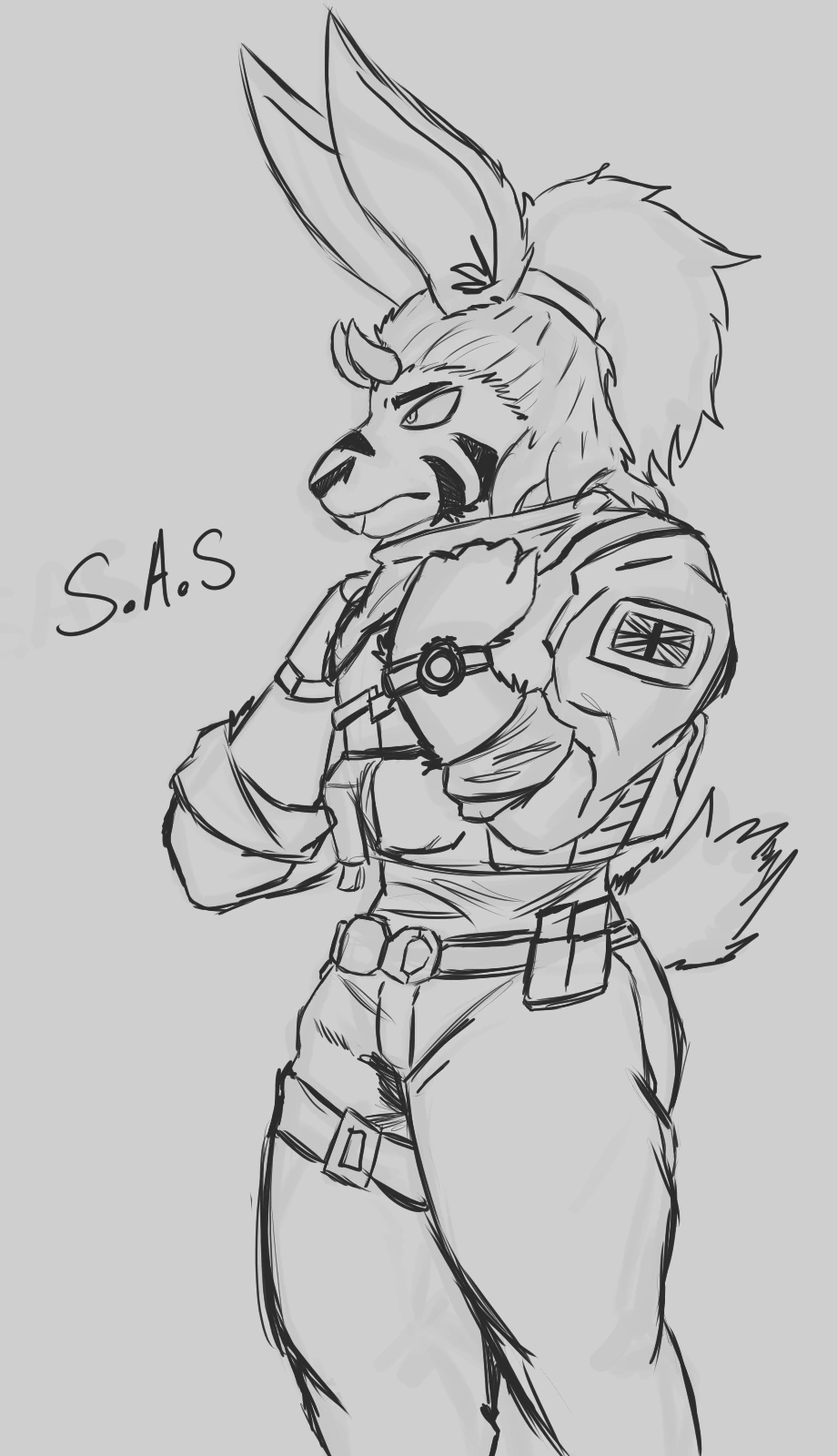 Maddison "Agent Fleetfoot" Jack character artwork