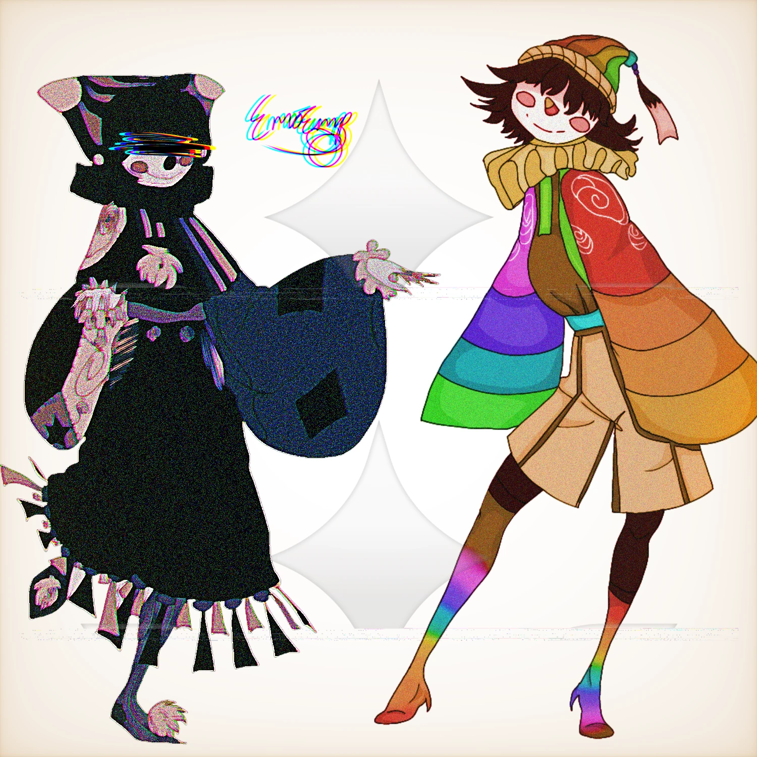 Clowns :D character artwork
